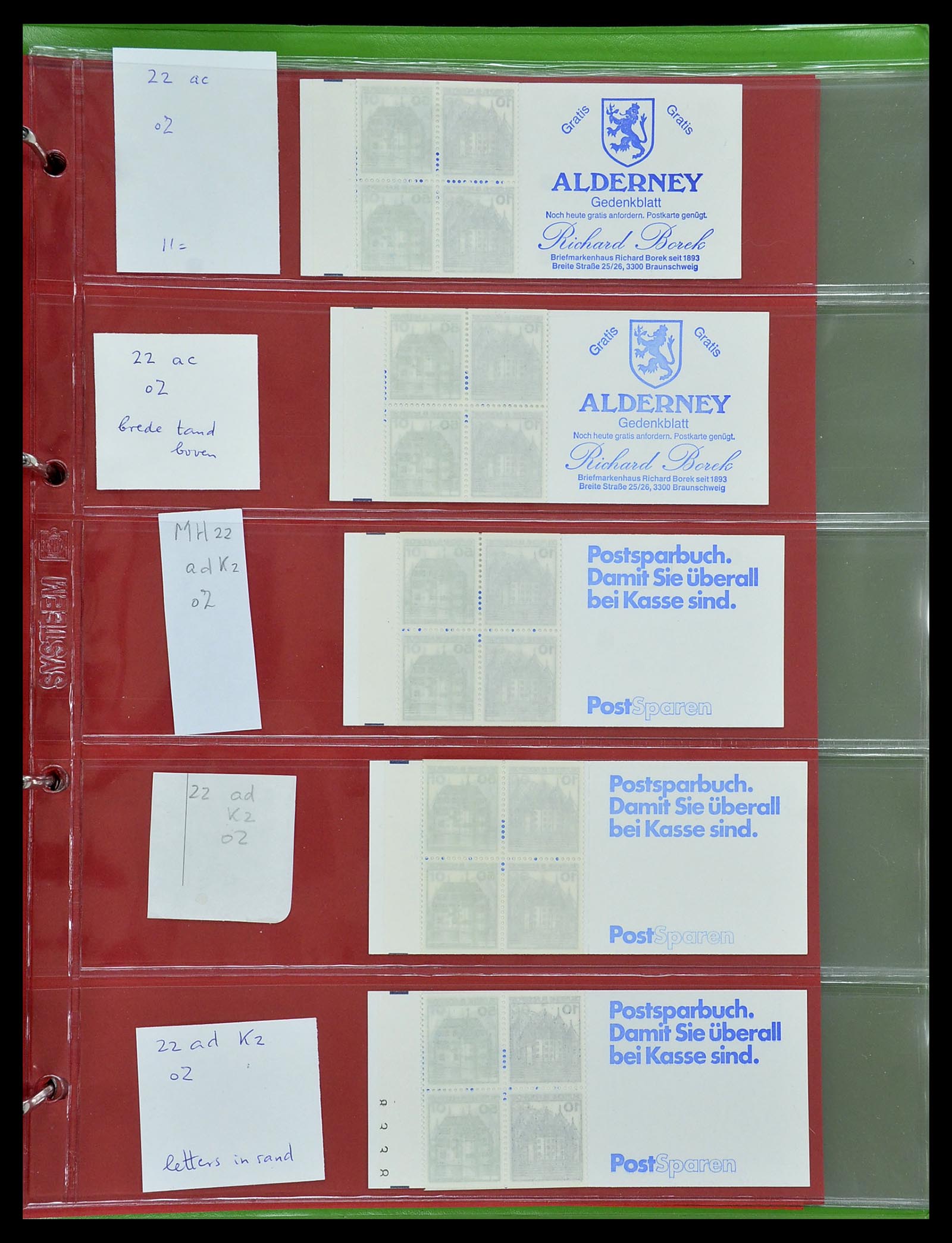 34495 029 - Postzegelverzameling 34495 Duitsland postzegelboekjes 1946-2006.