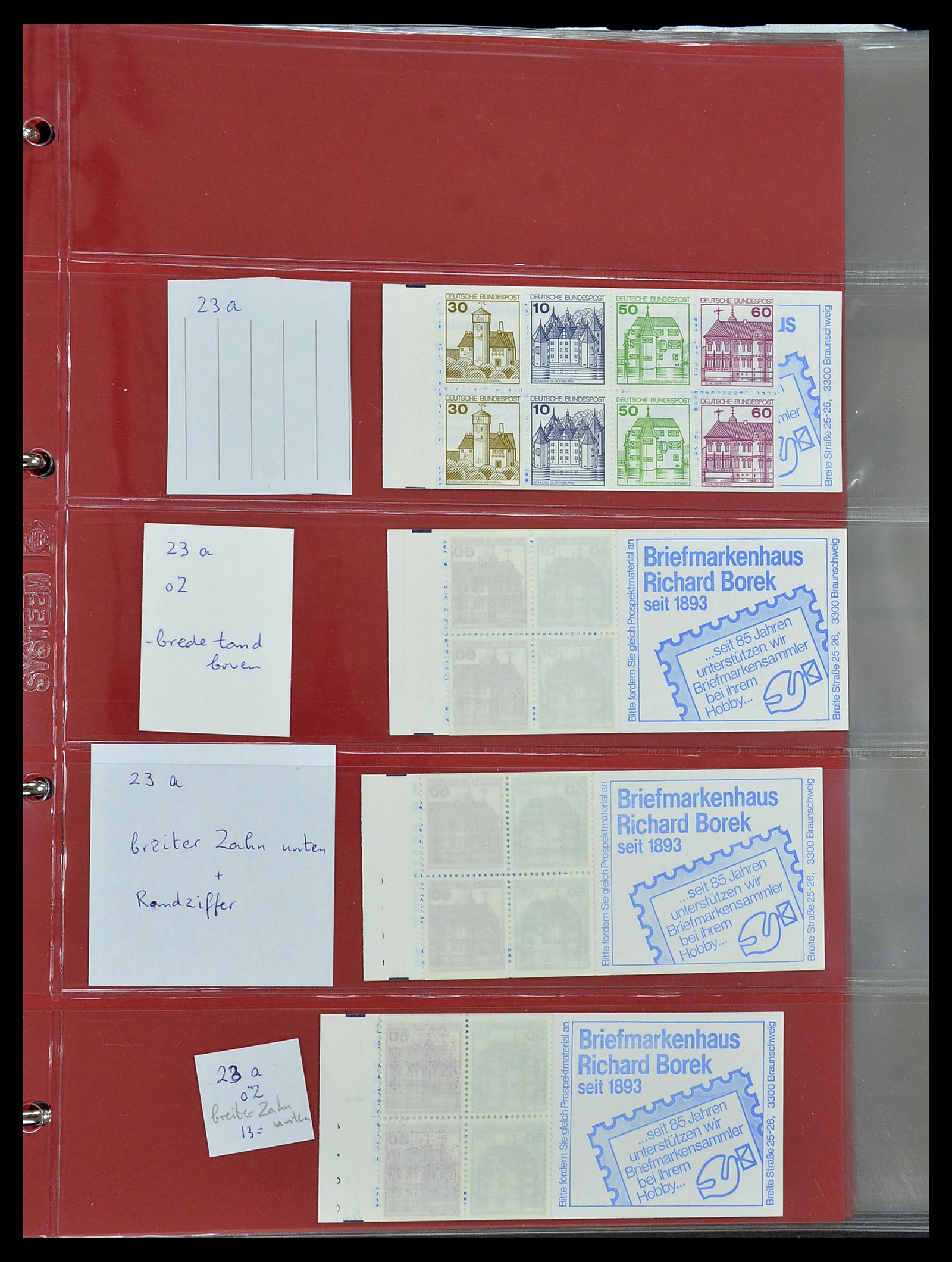 34495 035 - Postzegelverzameling 34495 Duitsland postzegelboekjes 1946-2006.