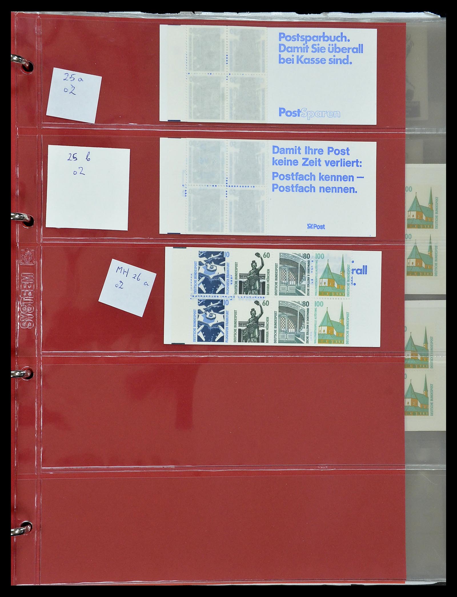 34495 045 - Postzegelverzameling 34495 Duitsland postzegelboekjes 1946-2006.