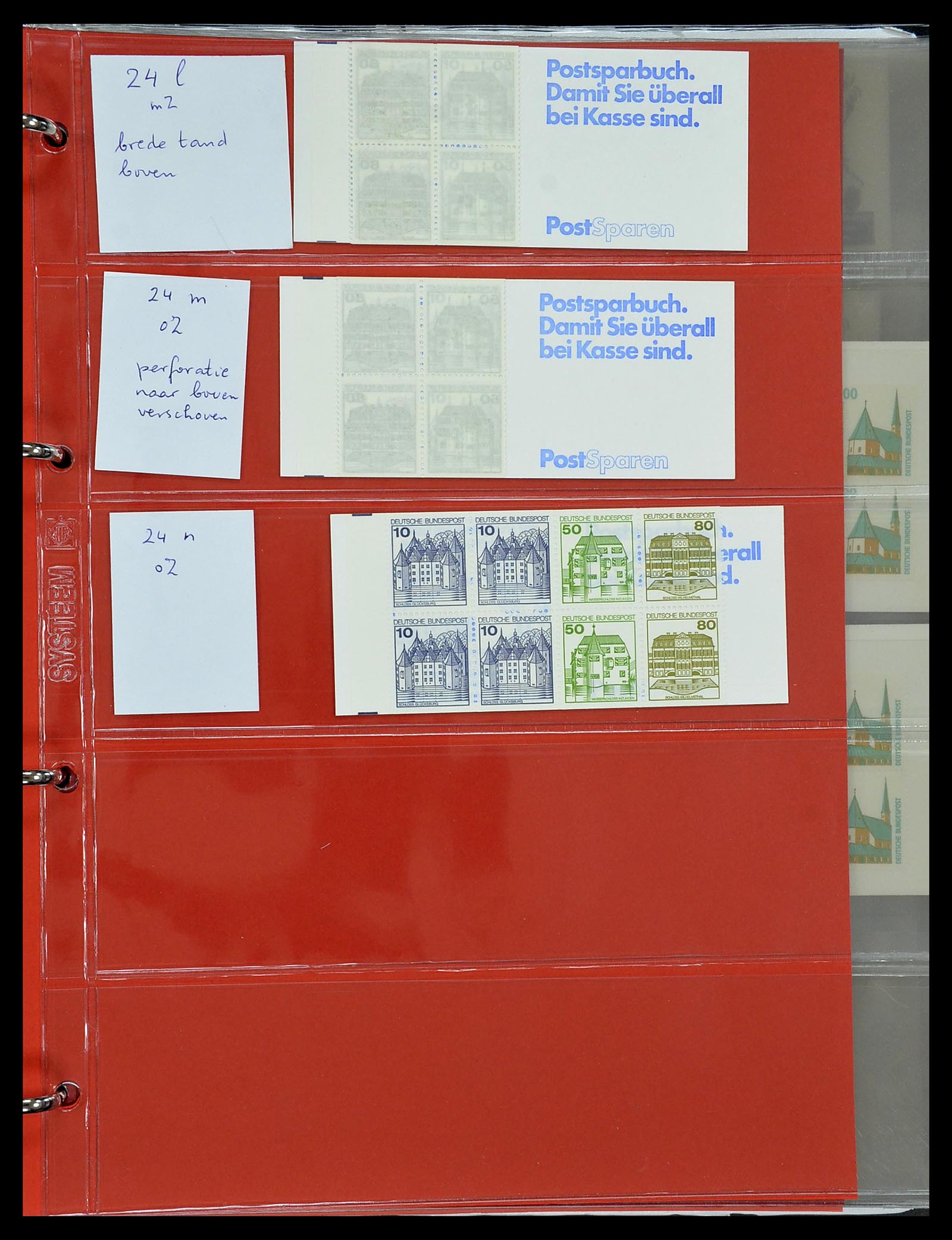 34495 046 - Postzegelverzameling 34495 Duitsland postzegelboekjes 1946-2006.