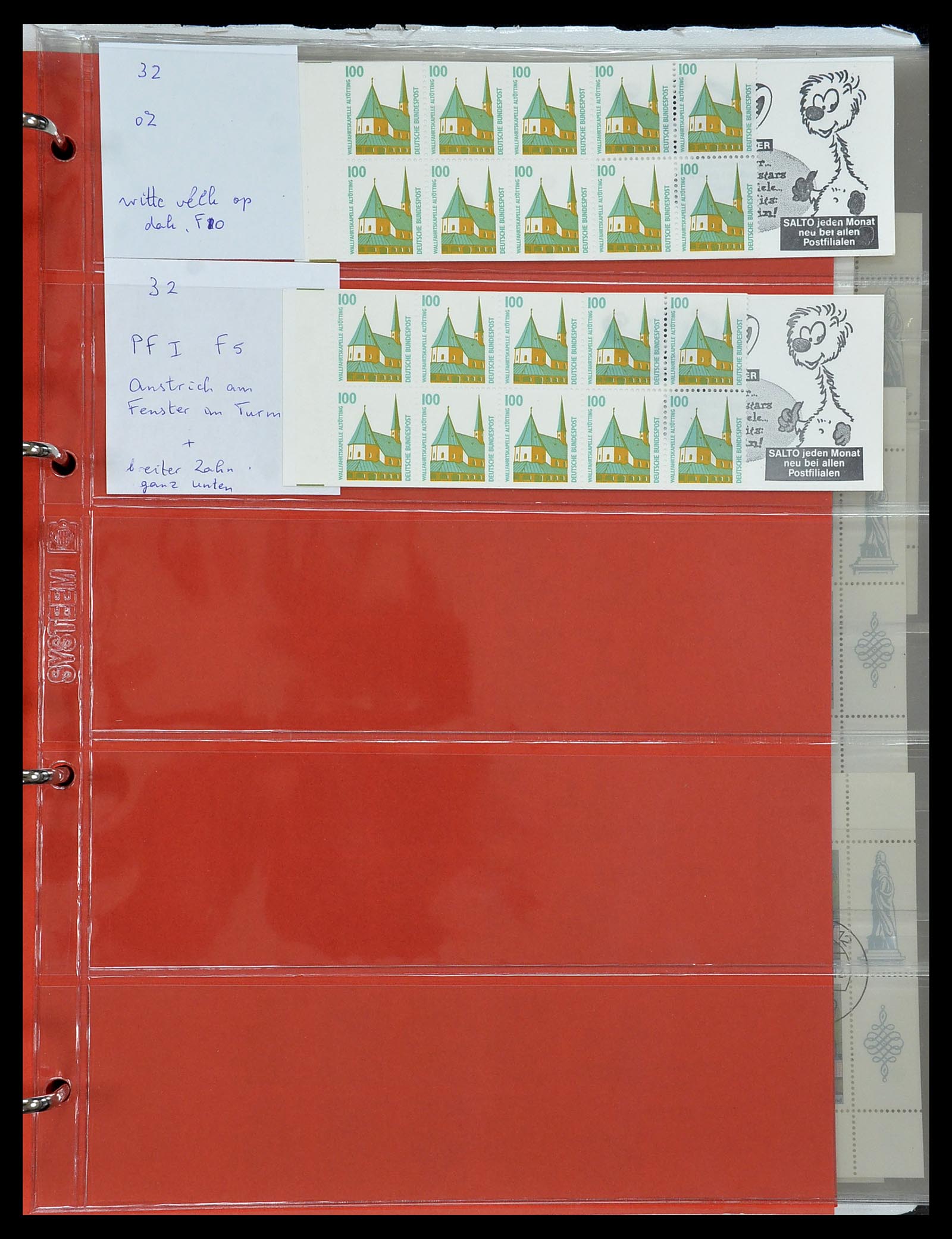 34495 054 - Postzegelverzameling 34495 Duitsland postzegelboekjes 1946-2006.
