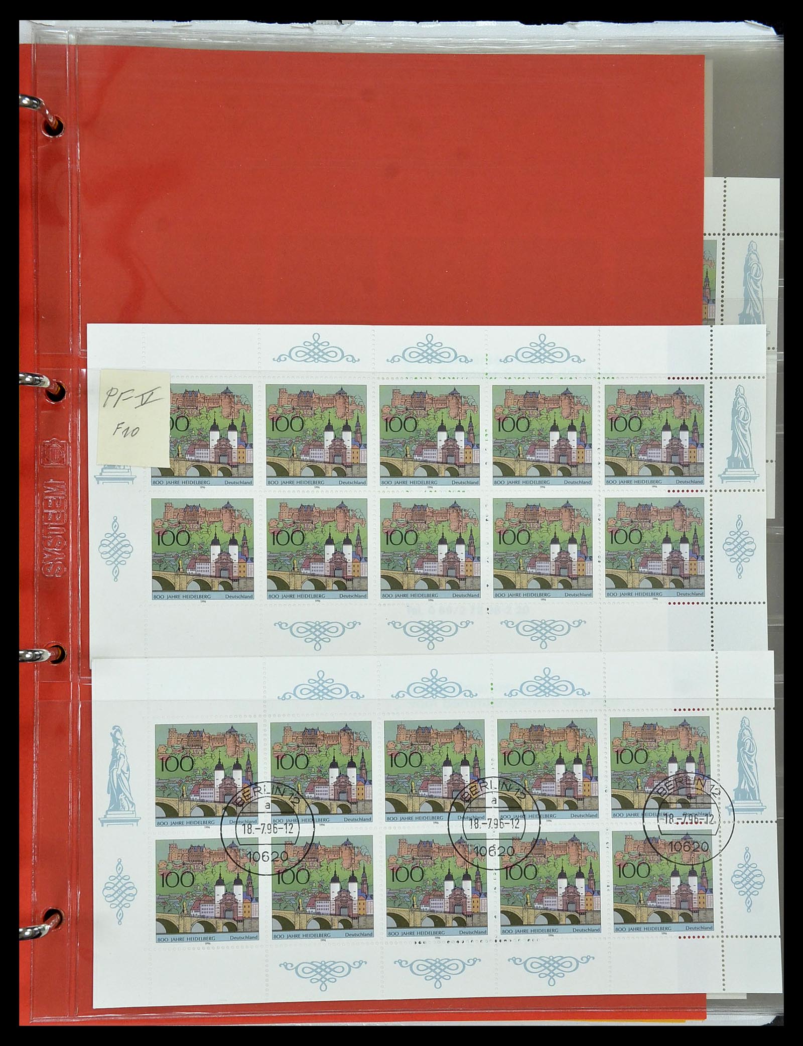 34495 057 - Postzegelverzameling 34495 Duitsland postzegelboekjes 1946-2006.