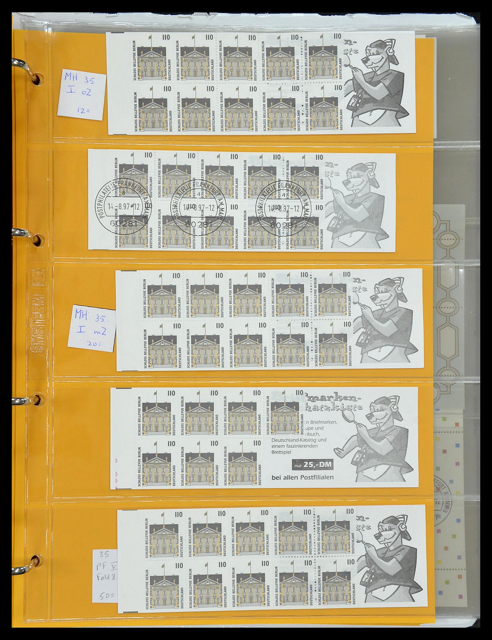 34495 059 - Postzegelverzameling 34495 Duitsland postzegelboekjes 1946-2006.