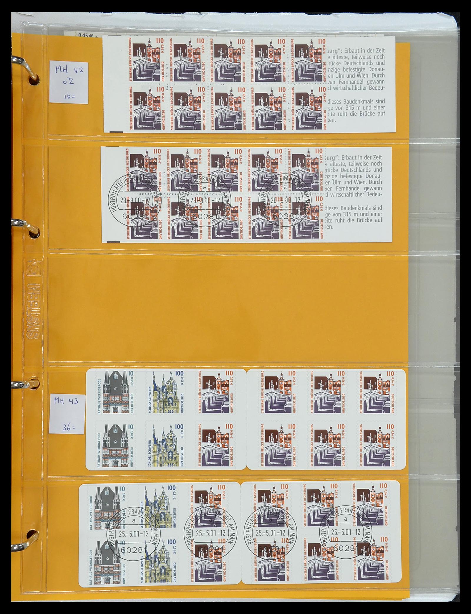 34495 065 - Stamp Collection 34495 Germany stamp booklets 1946-2006.