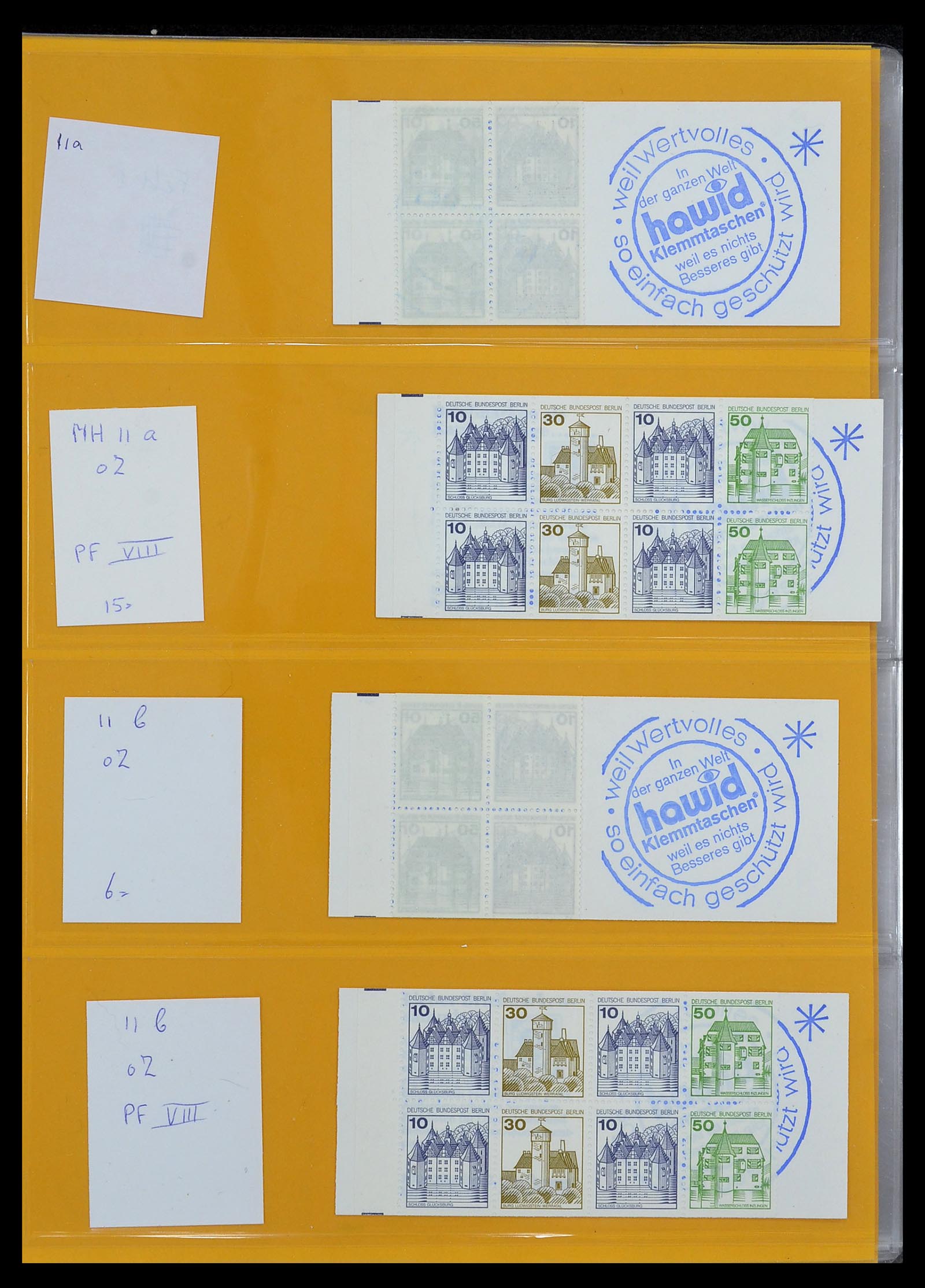 34495 075 - Stamp Collection 34495 Germany stamp booklets 1946-2006.