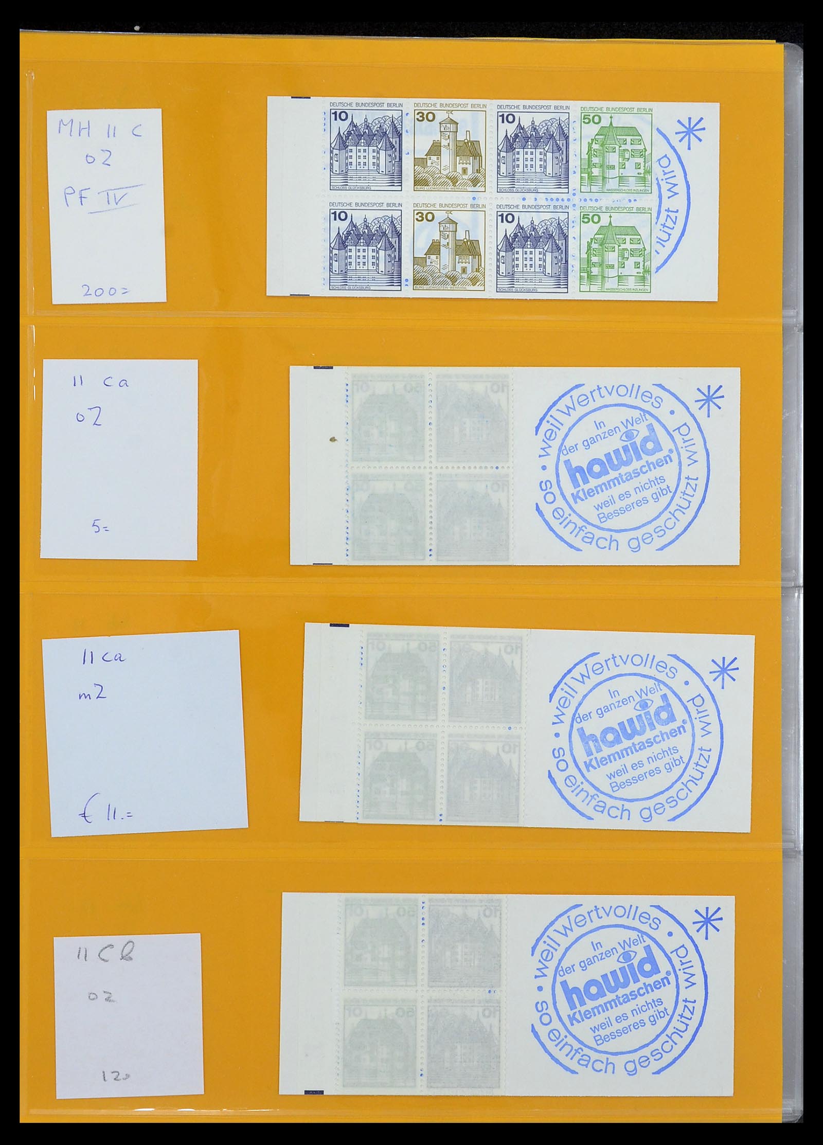 34495 076 - Stamp Collection 34495 Germany stamp booklets 1946-2006.