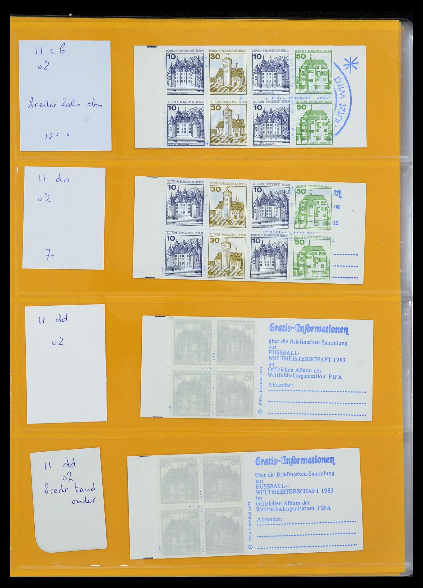 34495 077 - Stamp Collection 34495 Germany stamp booklets 1946-2006.