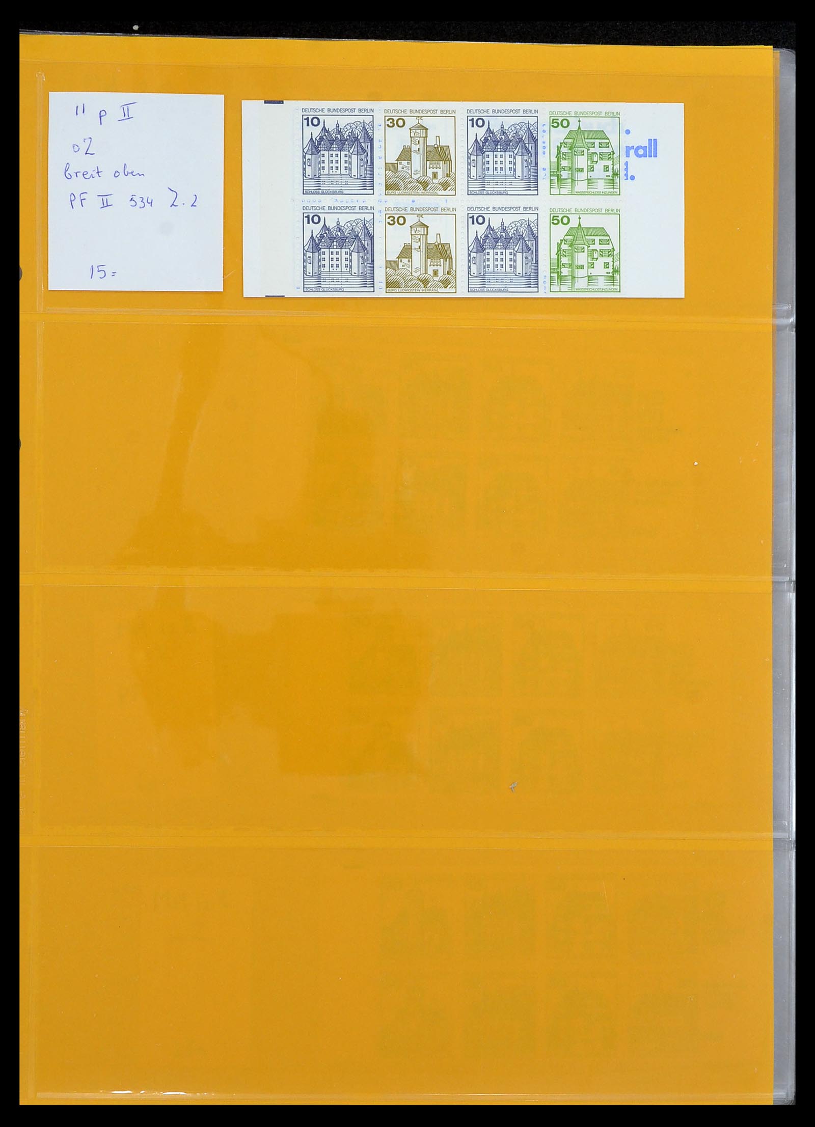 34495 081 - Stamp Collection 34495 Germany stamp booklets 1946-2006.