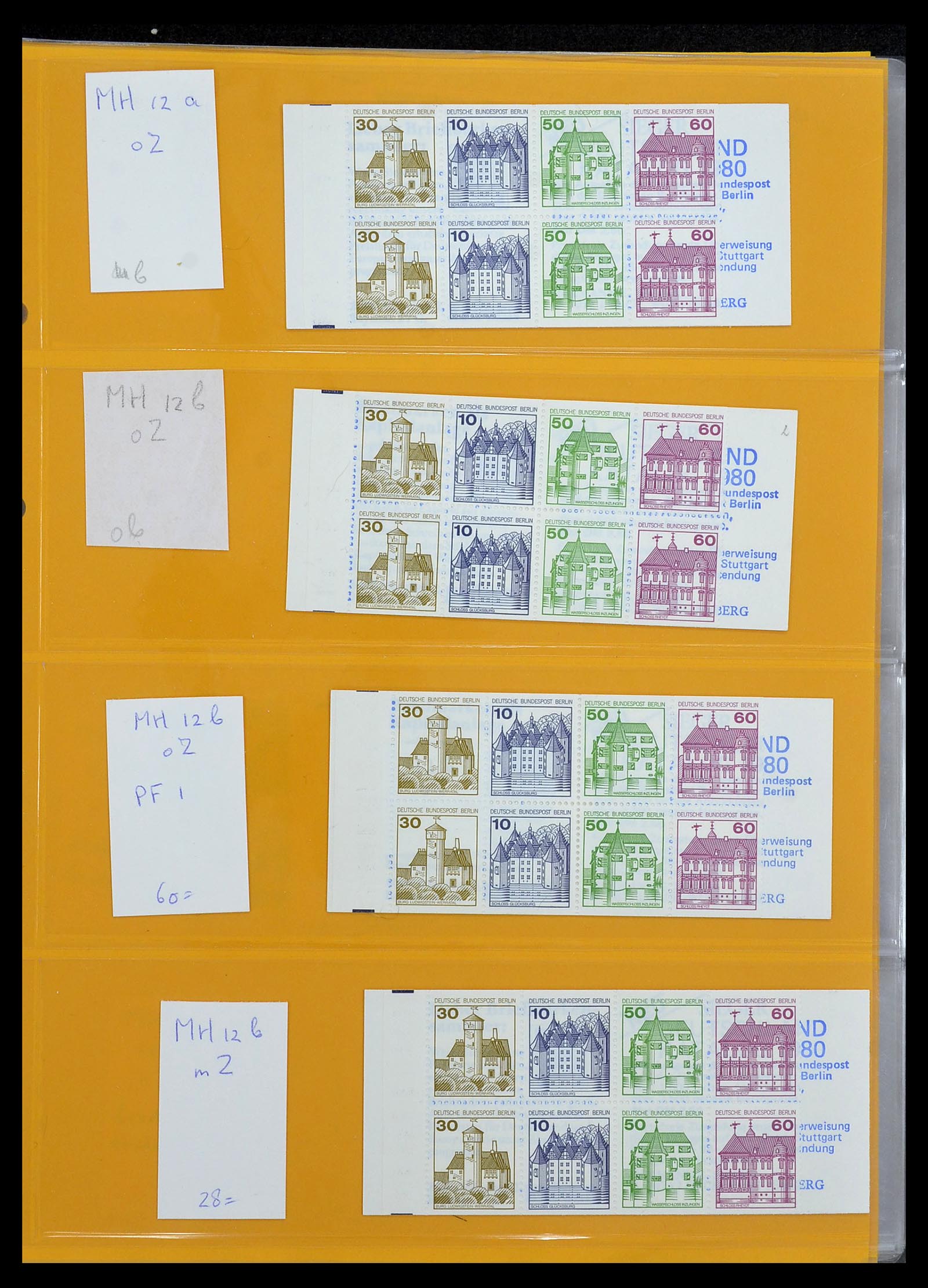 34495 082 - Stamp Collection 34495 Germany stamp booklets 1946-2006.