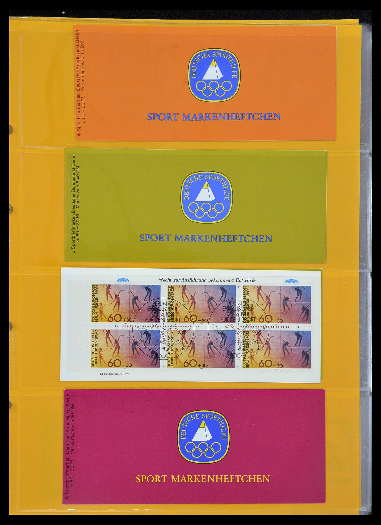34495 090 - Stamp Collection 34495 Germany stamp booklets 1946-2006.