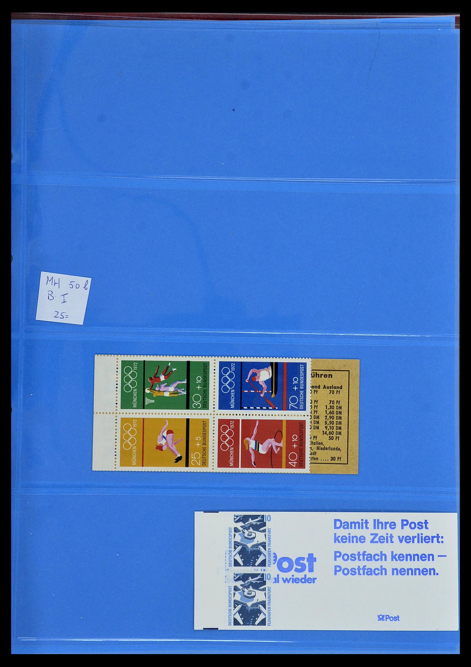 34495 093 - Stamp Collection 34495 Germany stamp booklets 1946-2006.