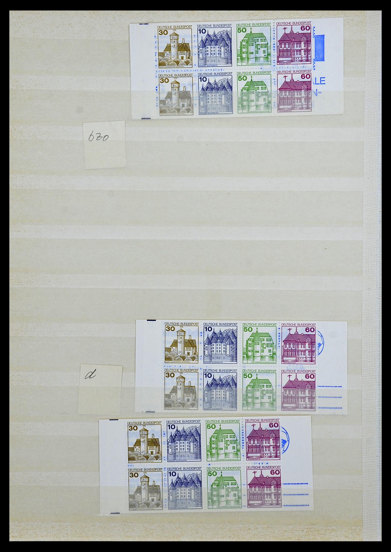 34495 103 - Stamp Collection 34495 Germany stamp booklets 1946-2006.