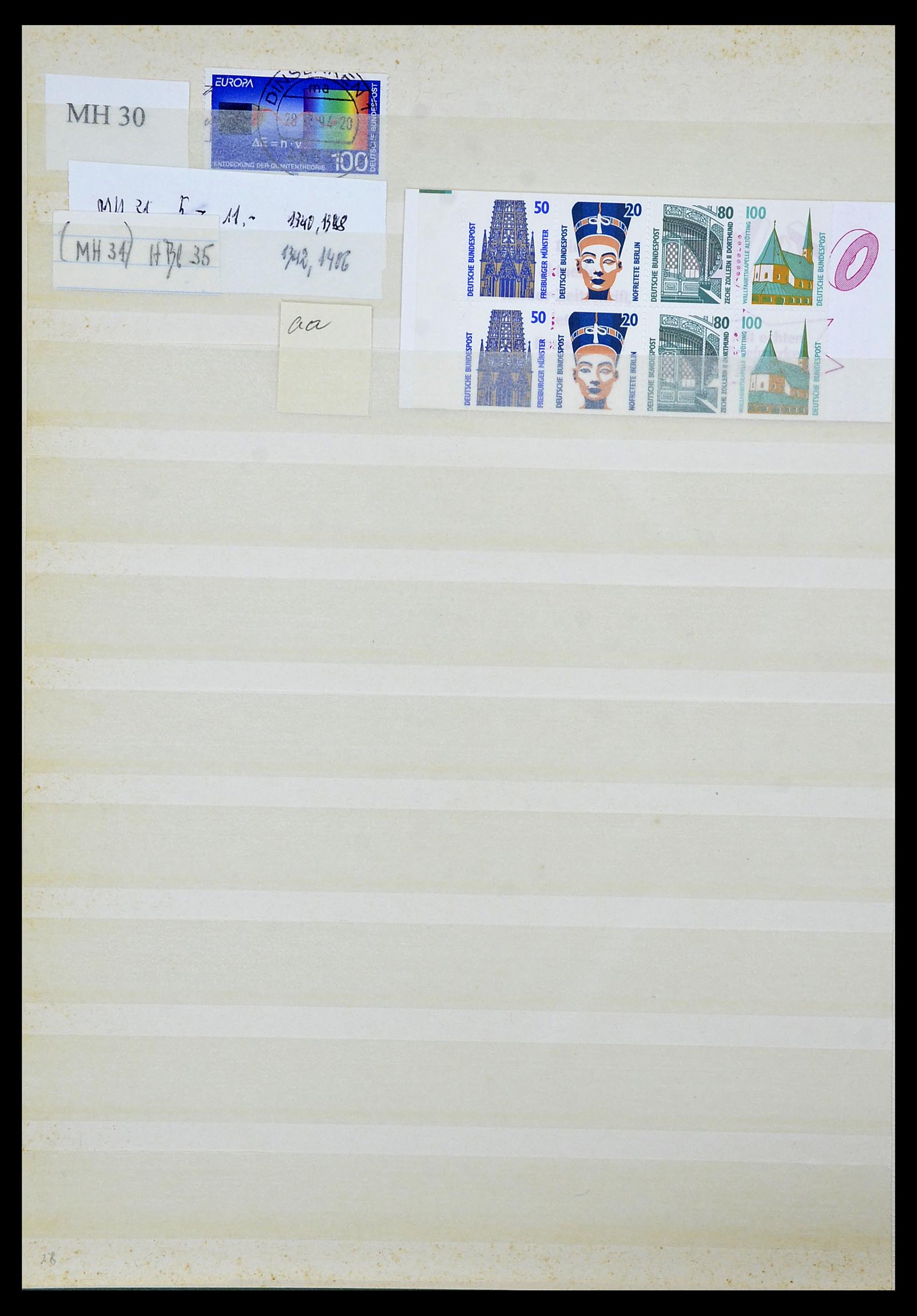 34495 111 - Postzegelverzameling 34495 Duitsland postzegelboekjes 1946-2006.