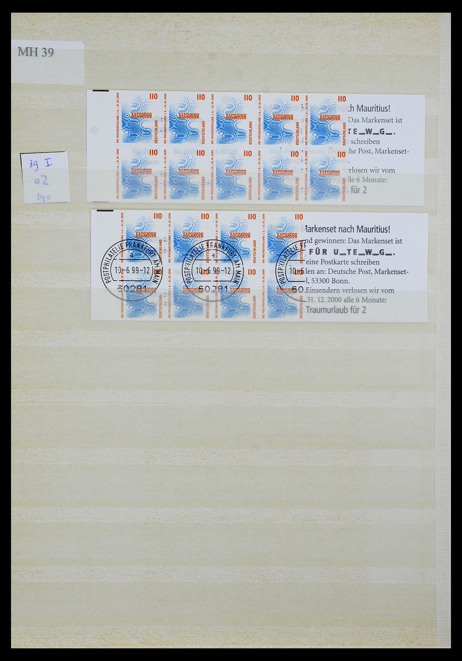 34495 120 - Postzegelverzameling 34495 Duitsland postzegelboekjes 1946-2006.