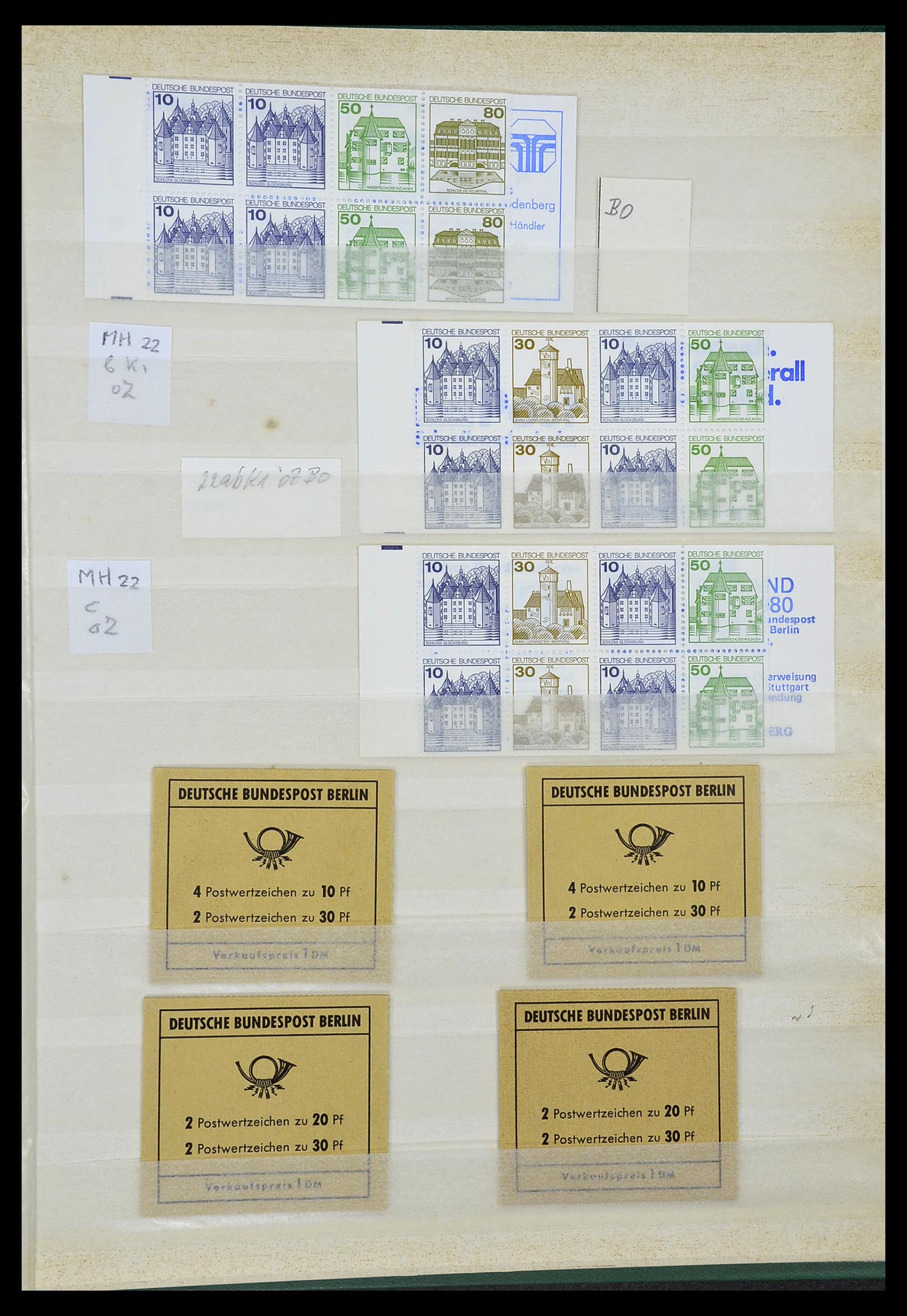 34495 124 - Postzegelverzameling 34495 Duitsland postzegelboekjes 1946-2006.
