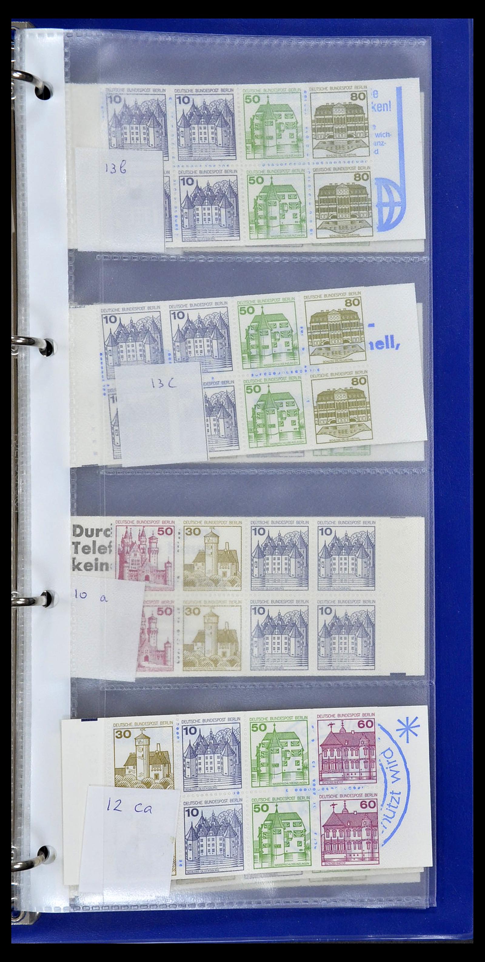 34495 134 - Stamp Collection 34495 Germany stamp booklets 1946-2006.