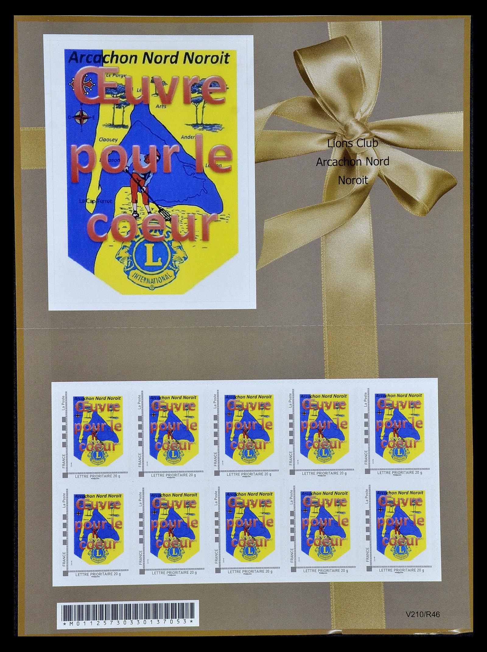 34497 001 - Postzegelverzameling 34497 Motief Lions Club 1957-2014.