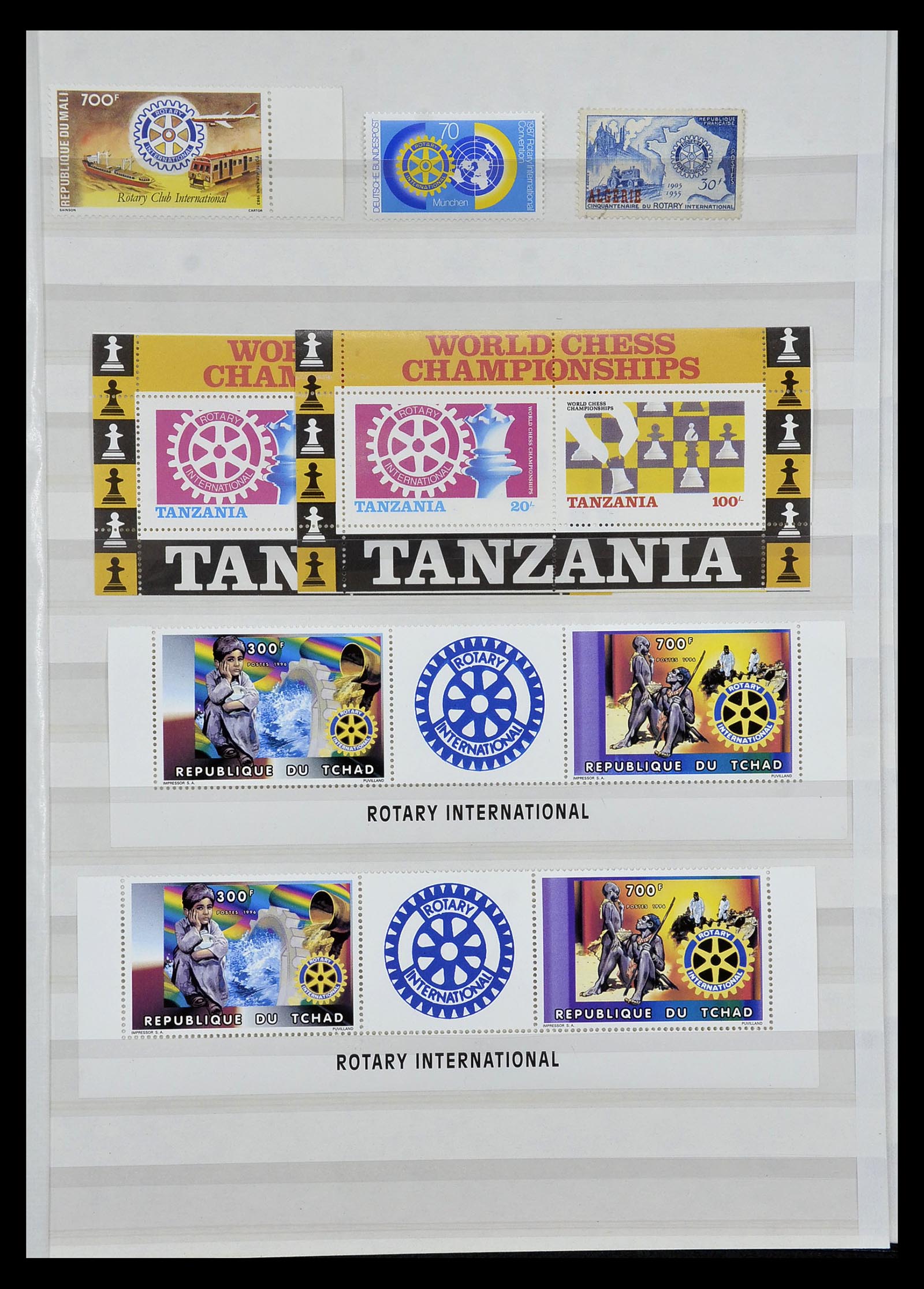 34497 024 - Stamp Collection 34497 Theme Lions Club 1957-2014.