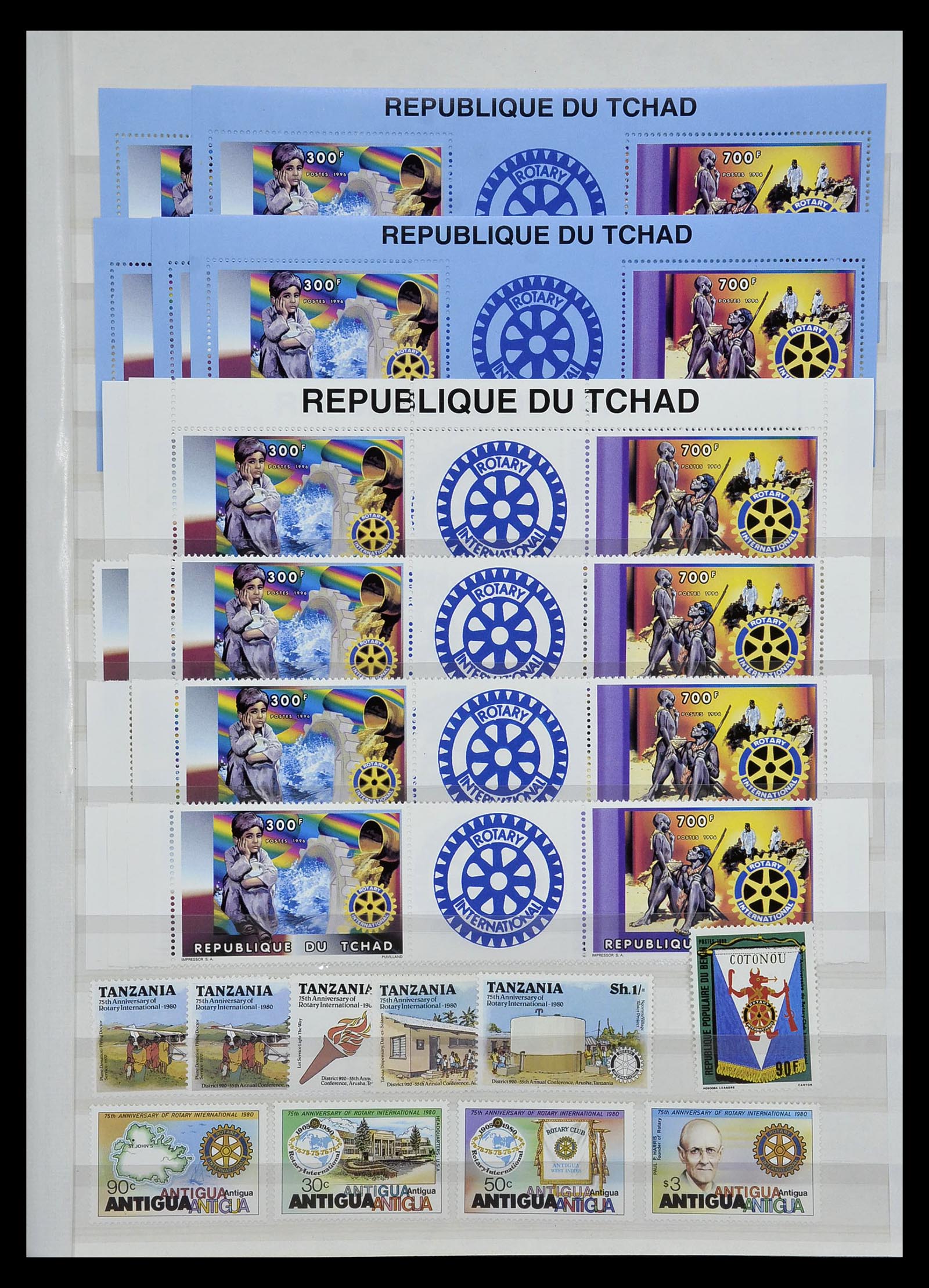 34497 028 - Stamp Collection 34497 Theme Lions Club 1957-2014.