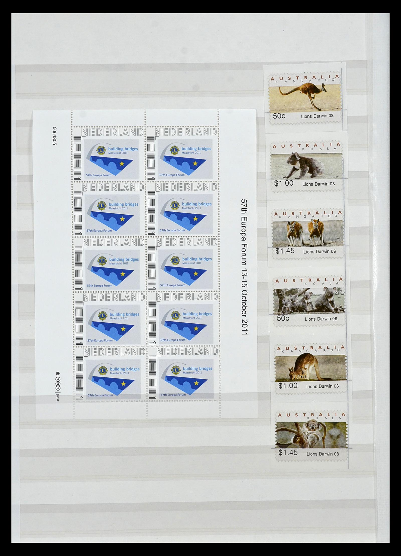 34497 031 - Stamp Collection 34497 Theme Lions Club 1957-2014.