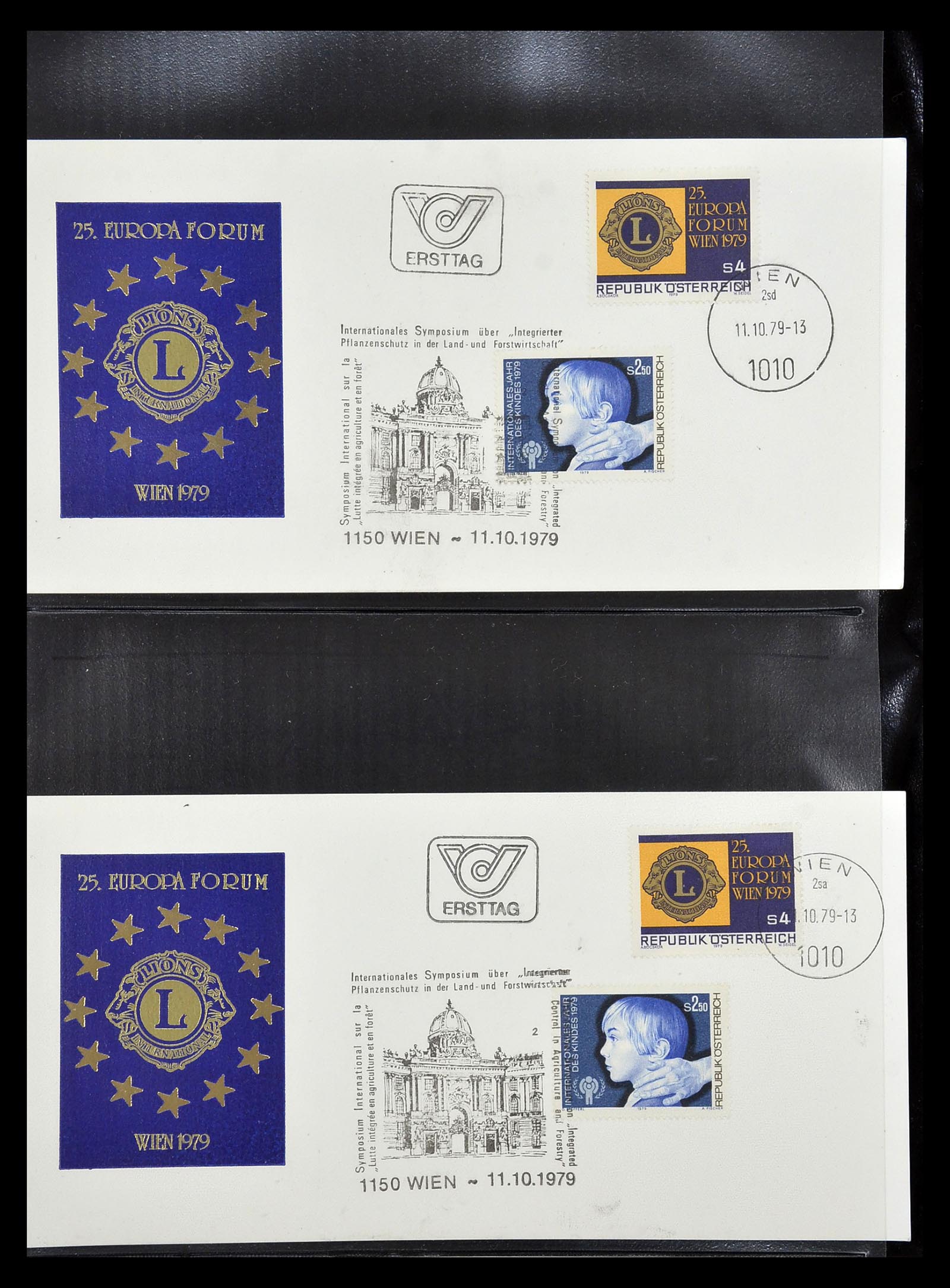 34497 092 - Stamp Collection 34497 Theme Lions Club 1957-2014.
