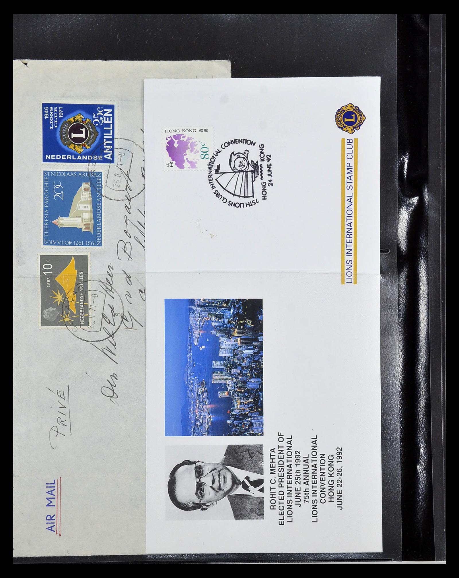 34497 096 - Stamp Collection 34497 Theme Lions Club 1957-2014.