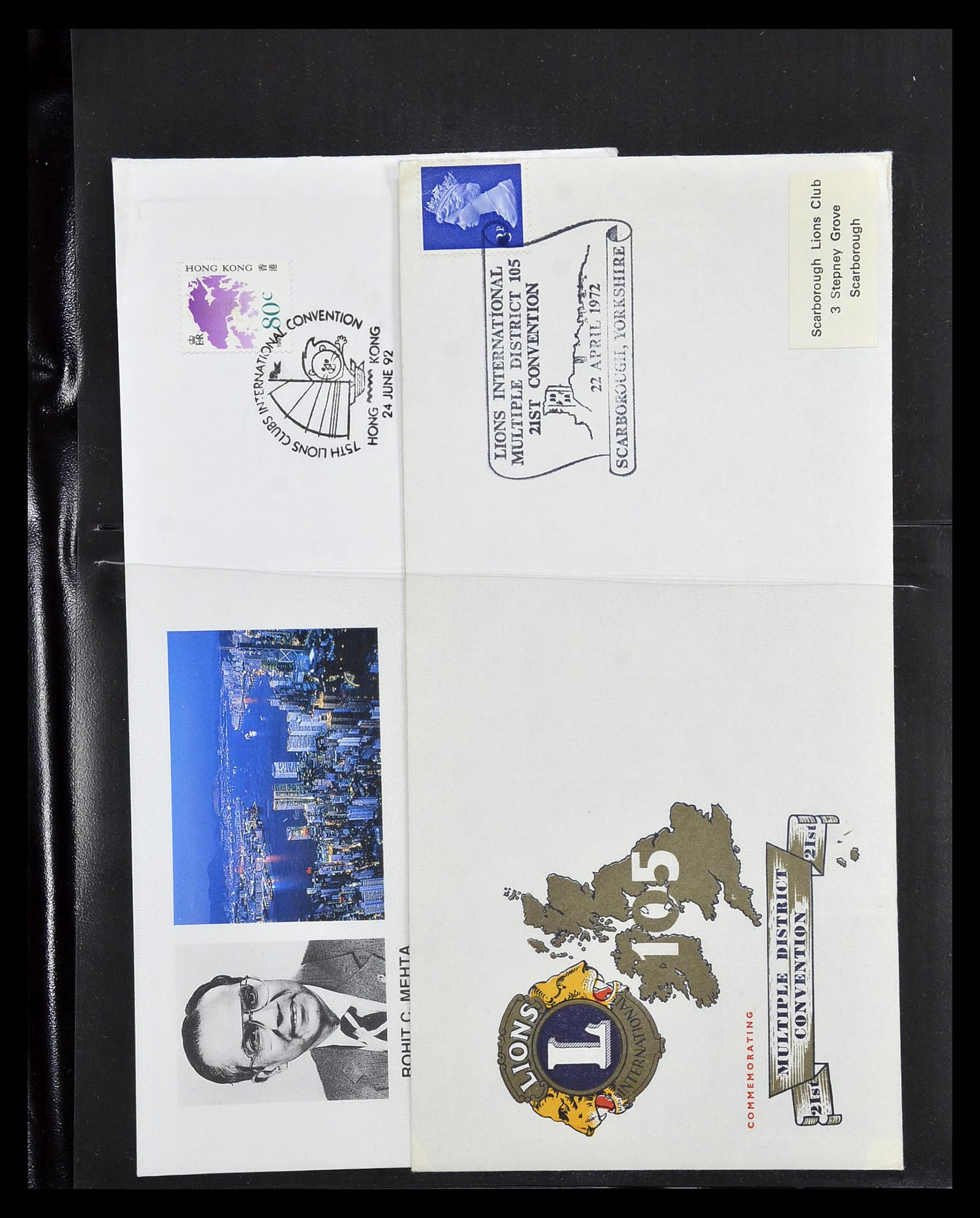 34497 097 - Stamp Collection 34497 Theme Lions Club 1957-2014.
