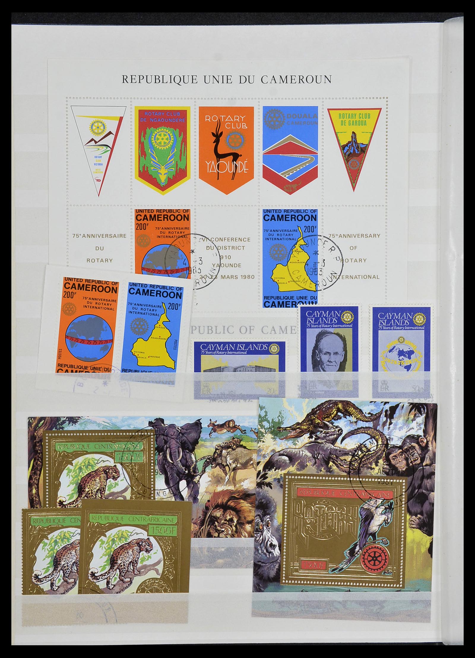 34499 007 - Postzegelverzameling 34499 Motief Rotary 1931-2011.