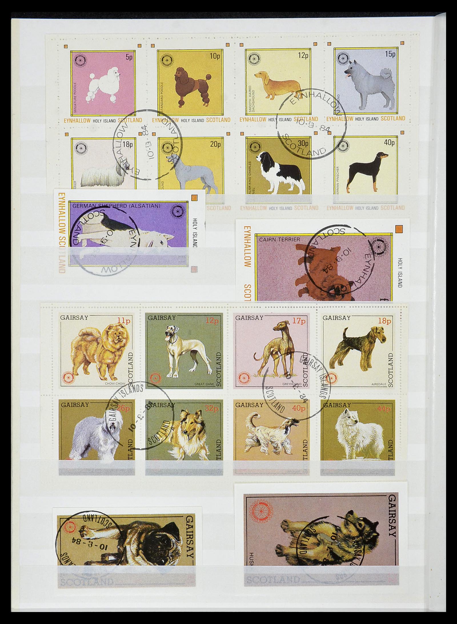 34499 029 - Postzegelverzameling 34499 Motief Rotary 1931-2011.