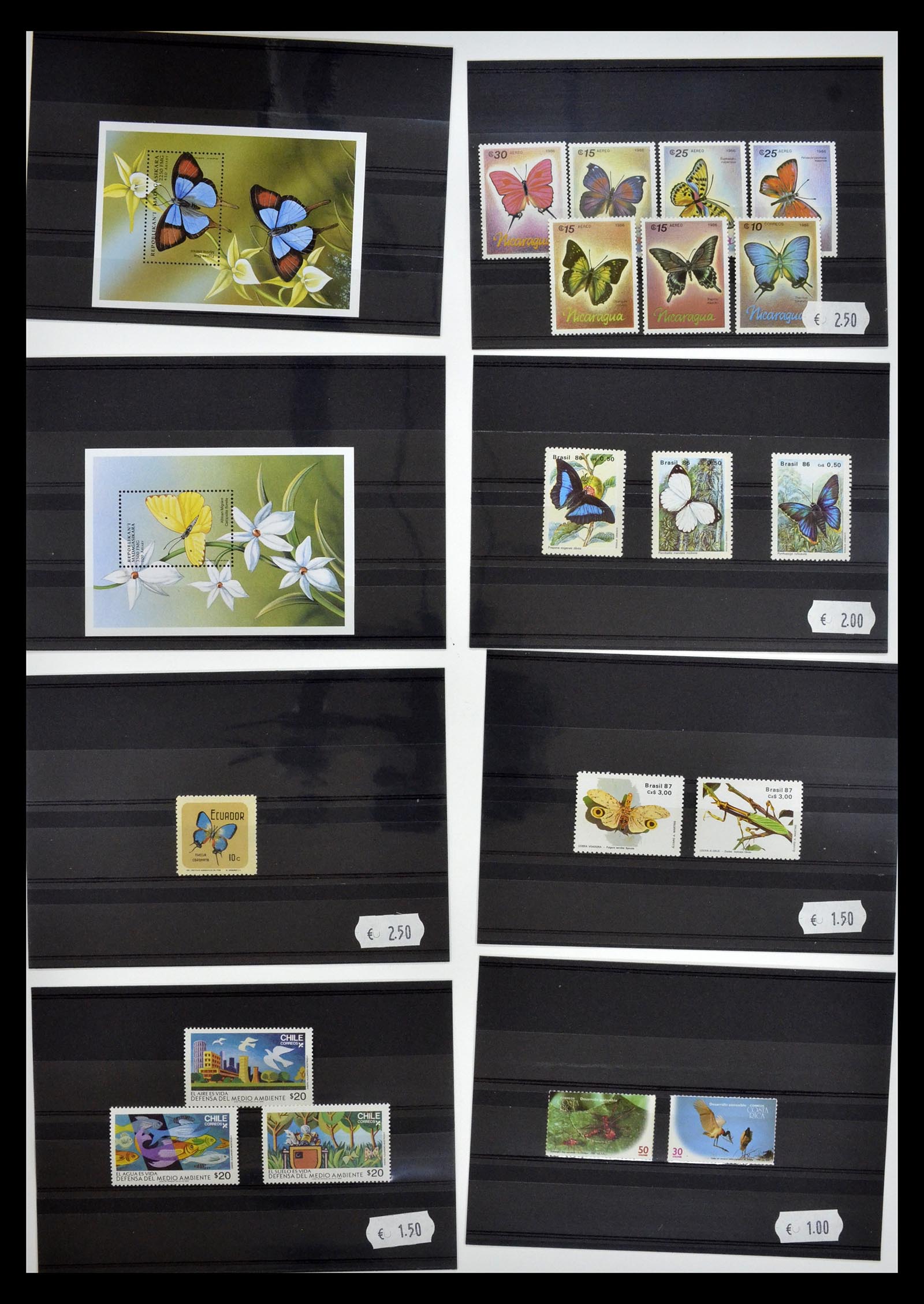 34501 008 - Postzegelverzameling 34501 Motief dieren 1960-2002.