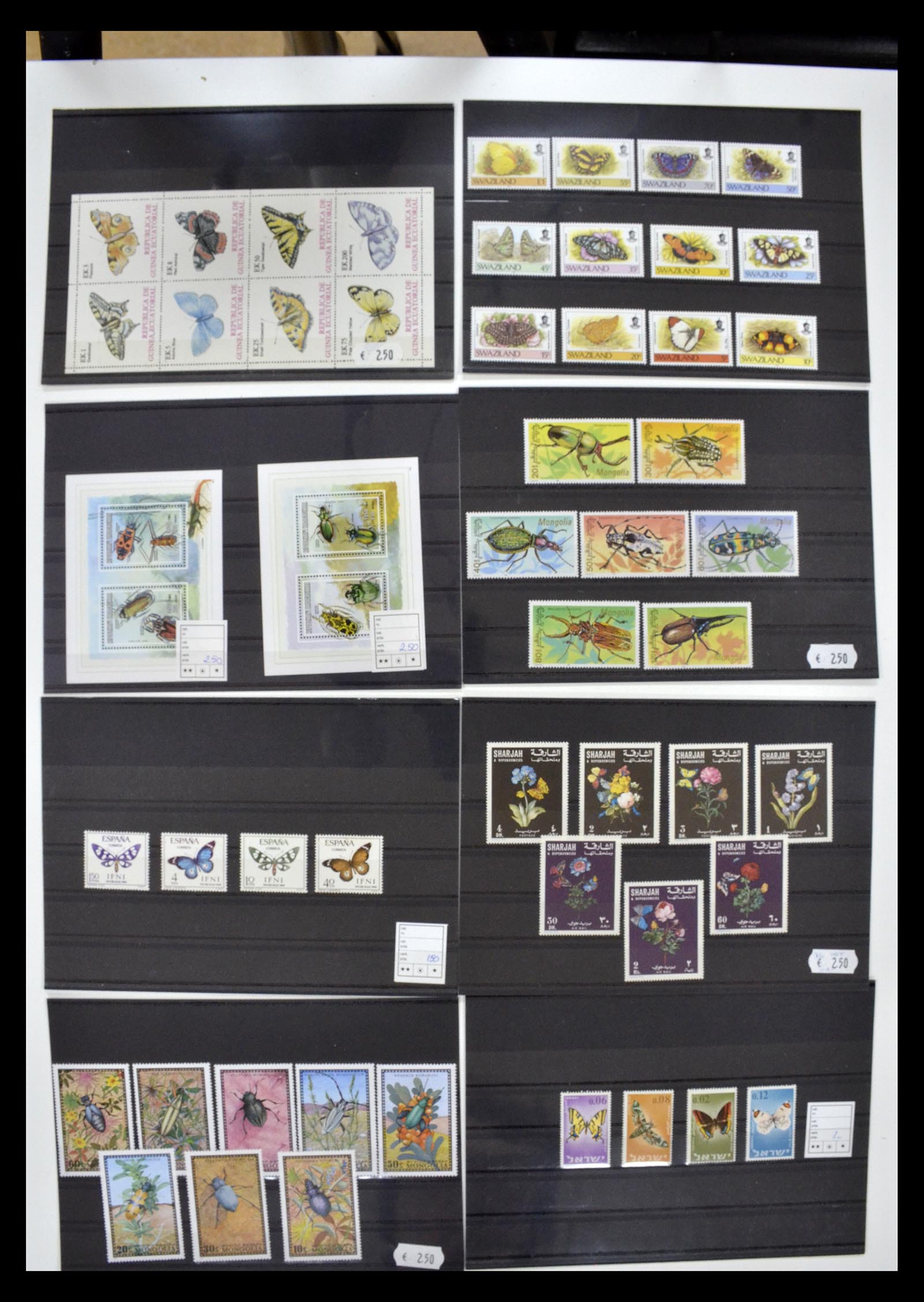 34501 039 - Postzegelverzameling 34501 Motief dieren 1960-2002.