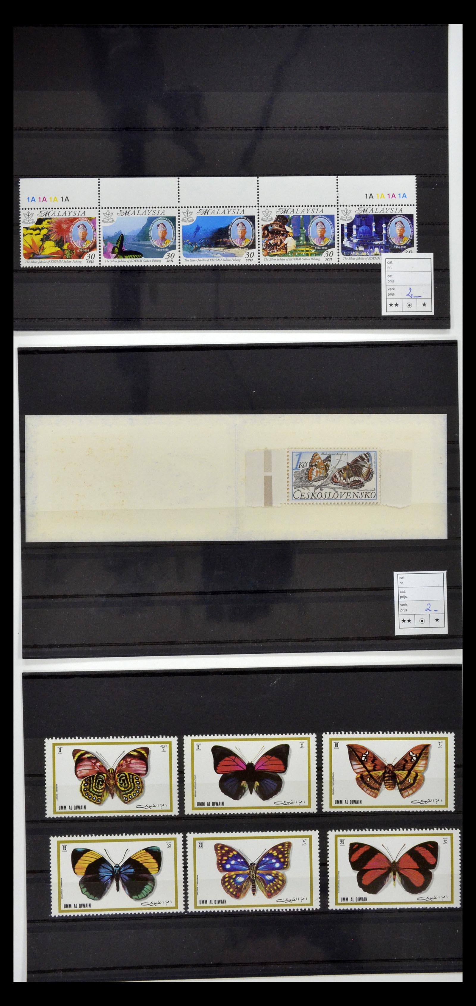 34501 040 - Postzegelverzameling 34501 Motief dieren 1960-2002.