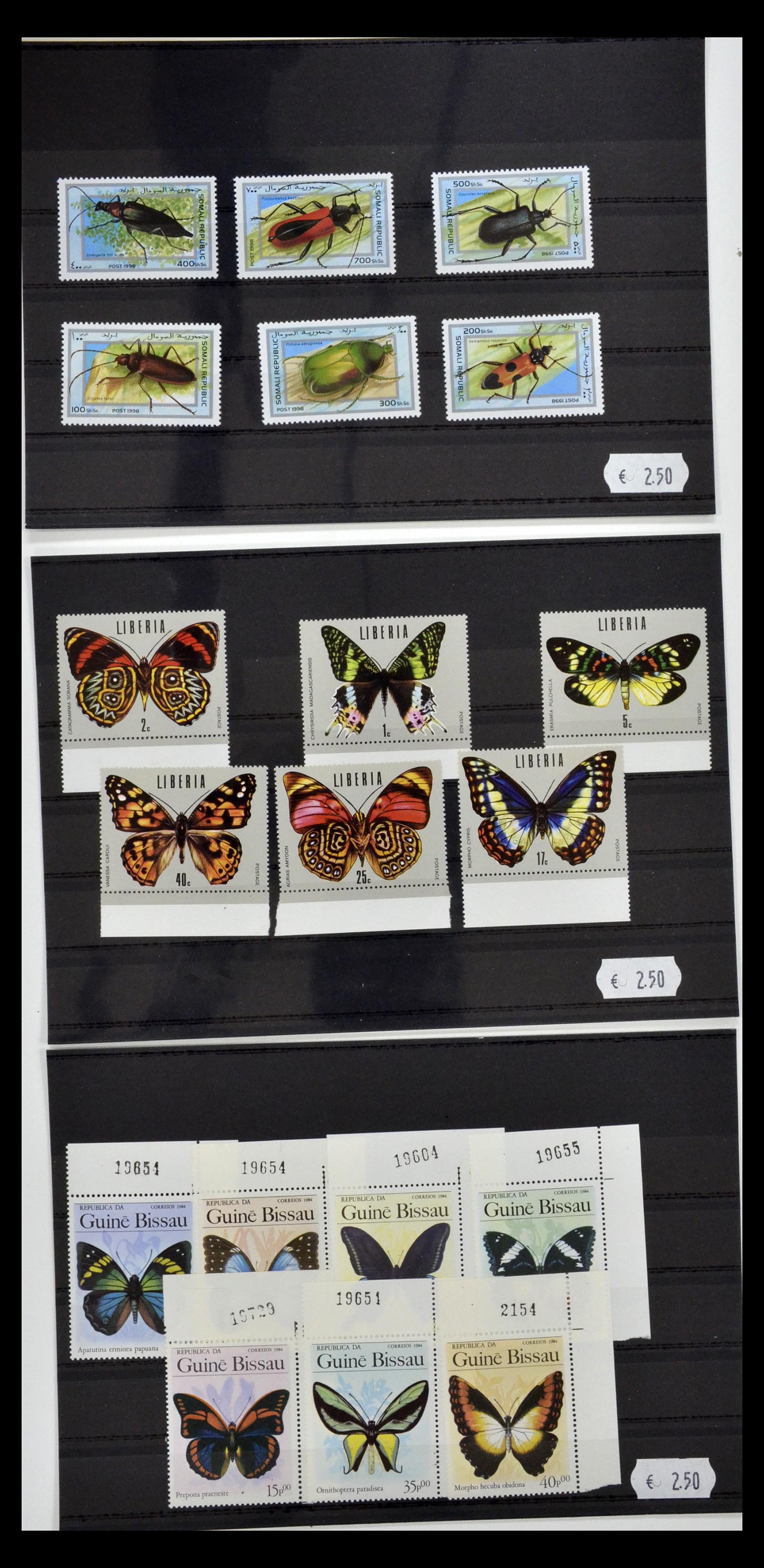 34501 045 - Postzegelverzameling 34501 Motief dieren 1960-2002.