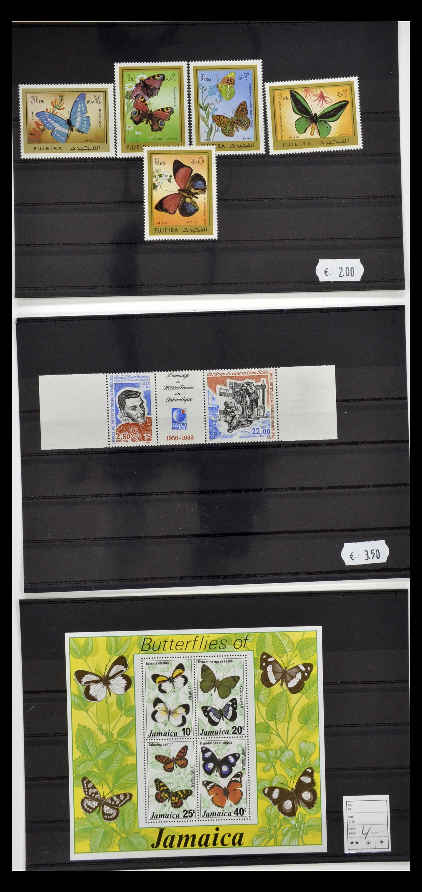 34501 051 - Postzegelverzameling 34501 Motief dieren 1960-2002.