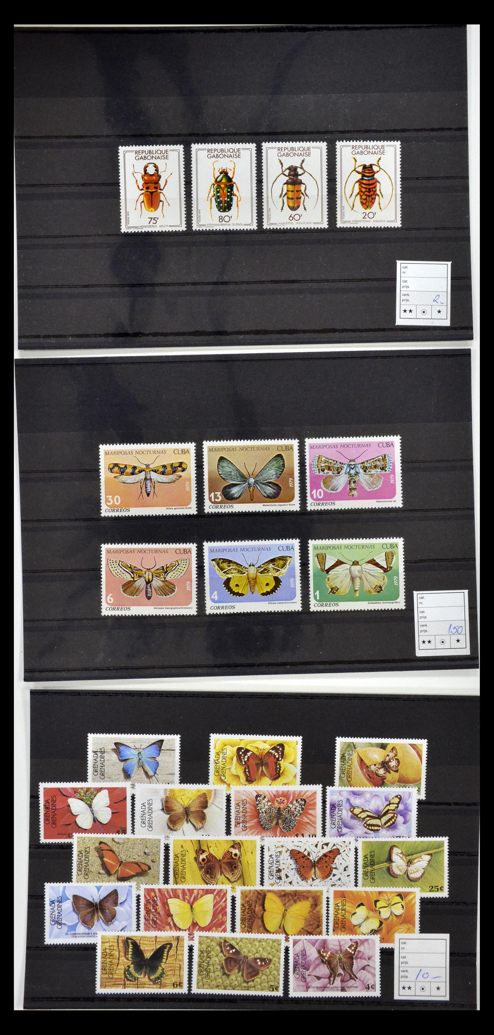 34501 059 - Postzegelverzameling 34501 Motief dieren 1960-2002.