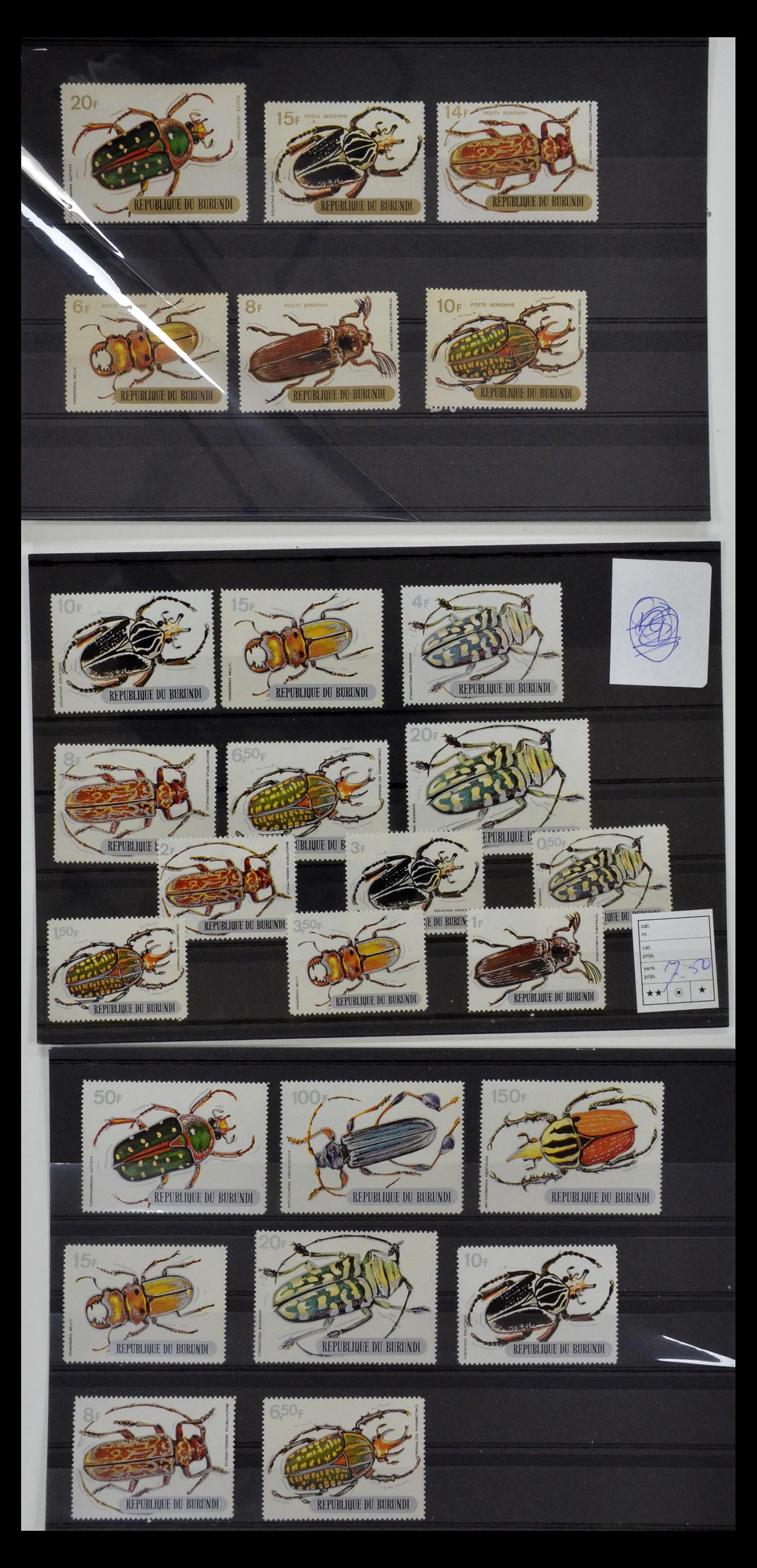 34501 061 - Postzegelverzameling 34501 Motief dieren 1960-2002.