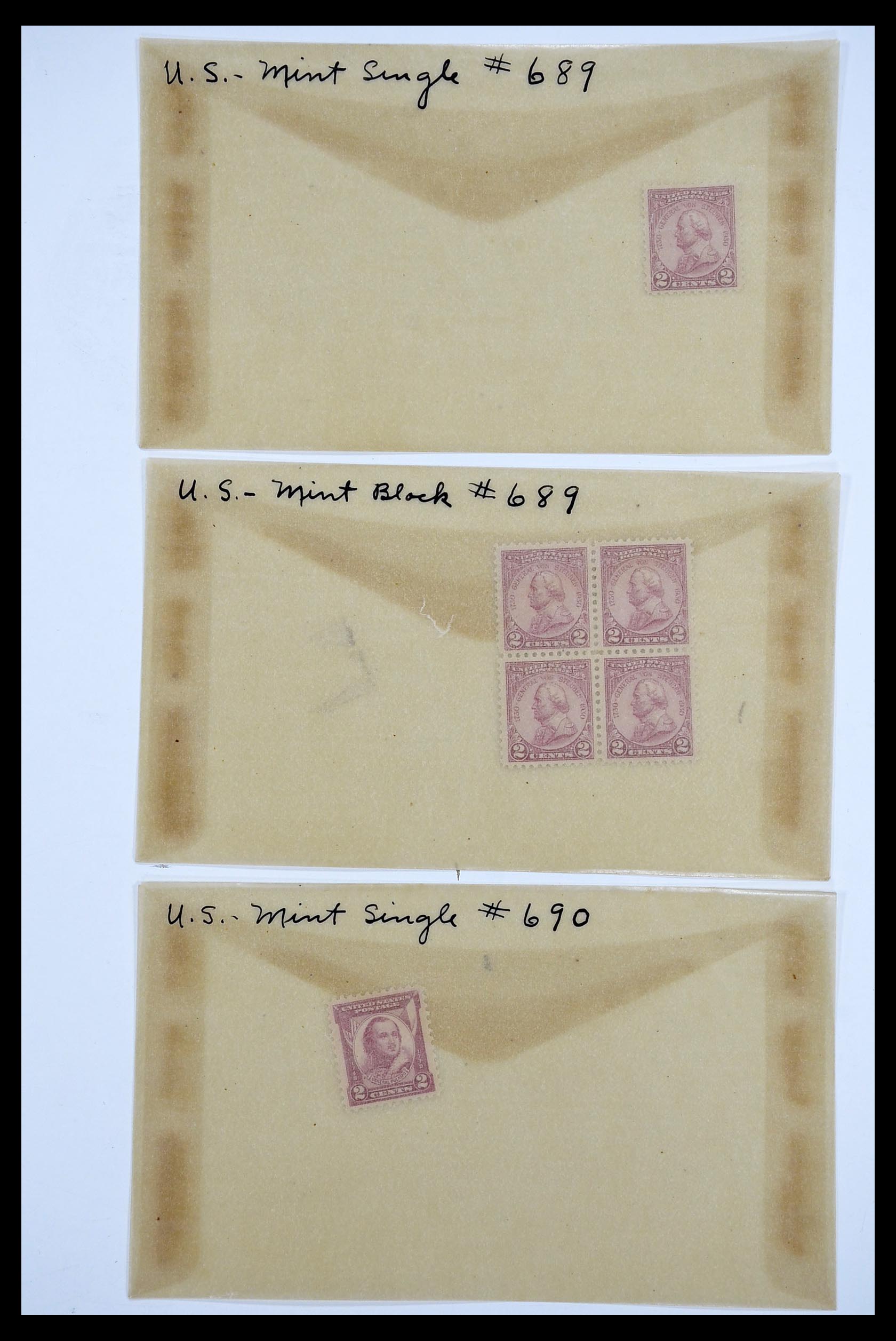 34502 007 - Stamp Collection 34502 USA 1918-1941.