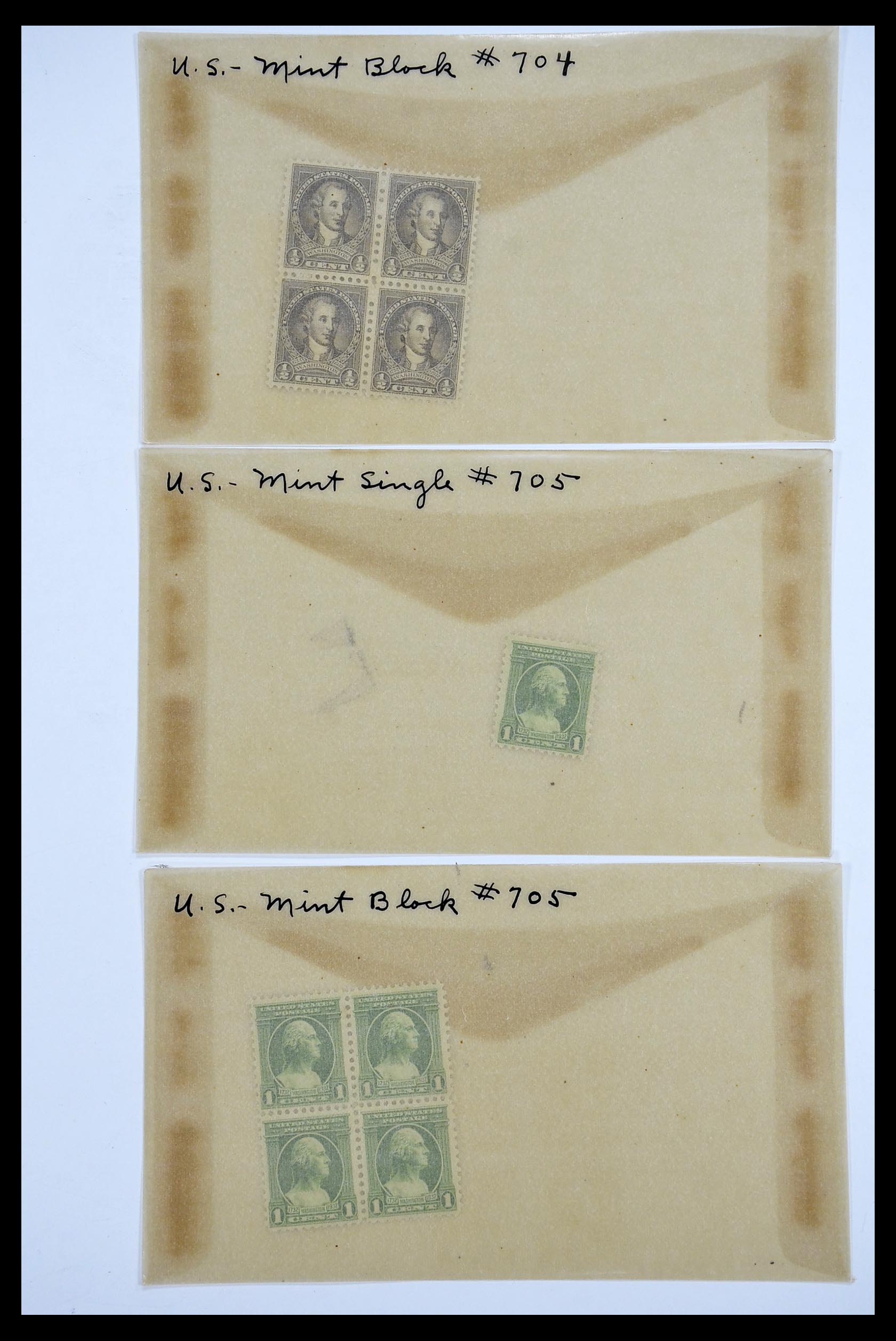 34502 010 - Stamp Collection 34502 USA 1918-1941.