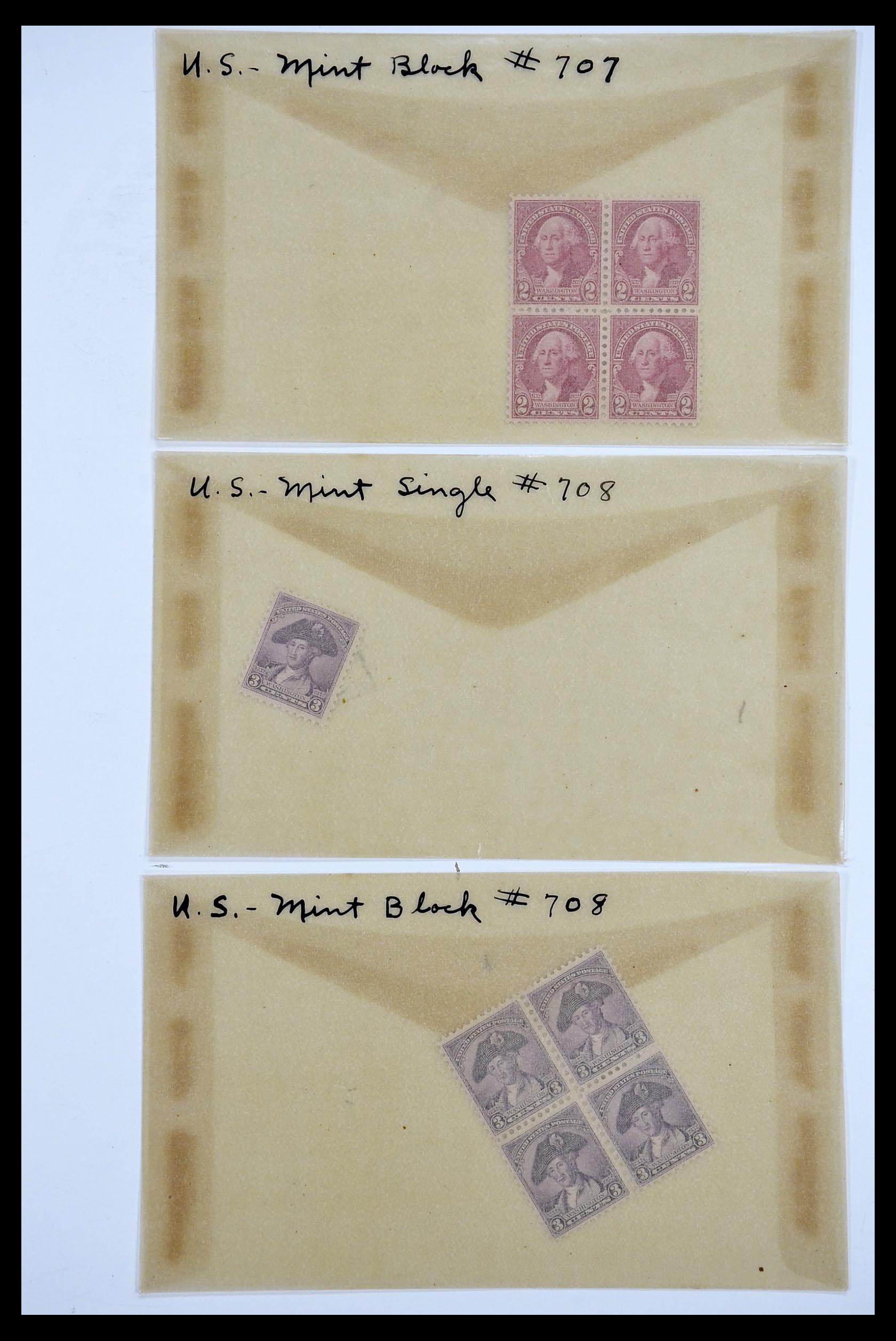 34502 012 - Stamp Collection 34502 USA 1918-1941.