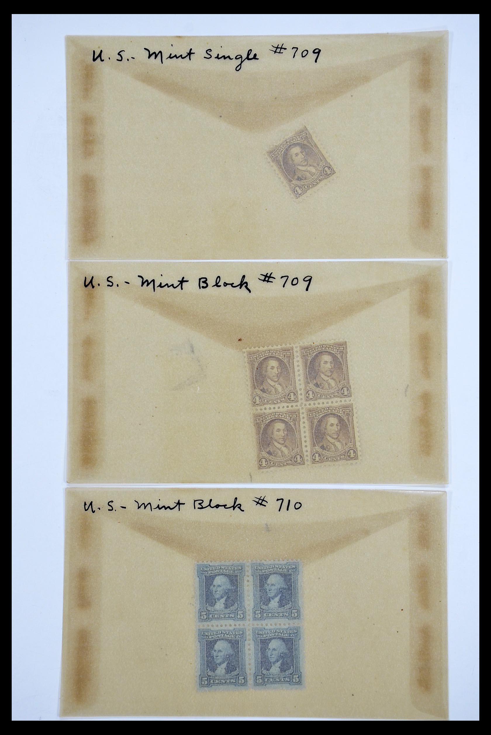 34502 013 - Stamp Collection 34502 USA 1918-1941.