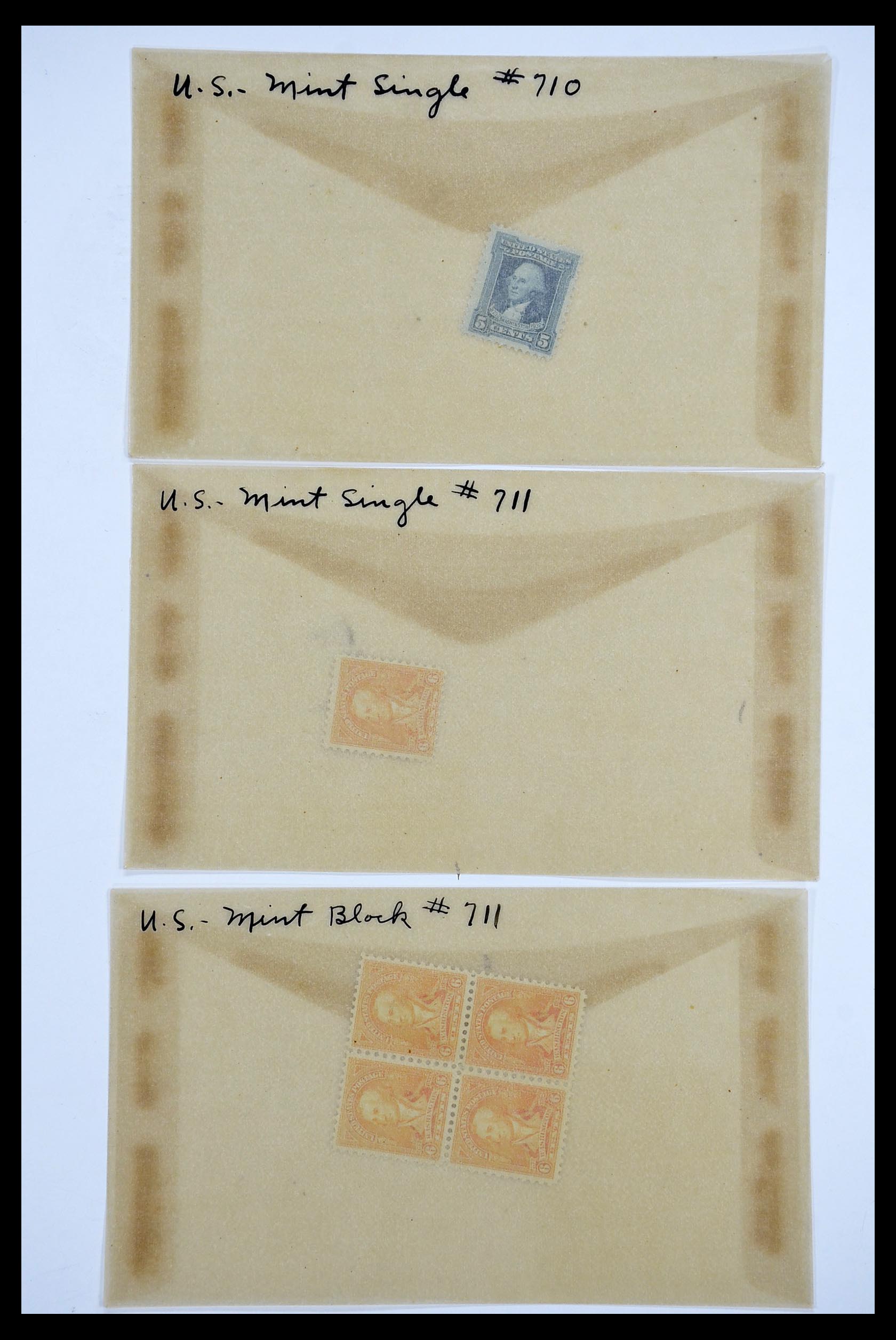34502 014 - Postzegelverzameling 34502 USA 1918-1941.