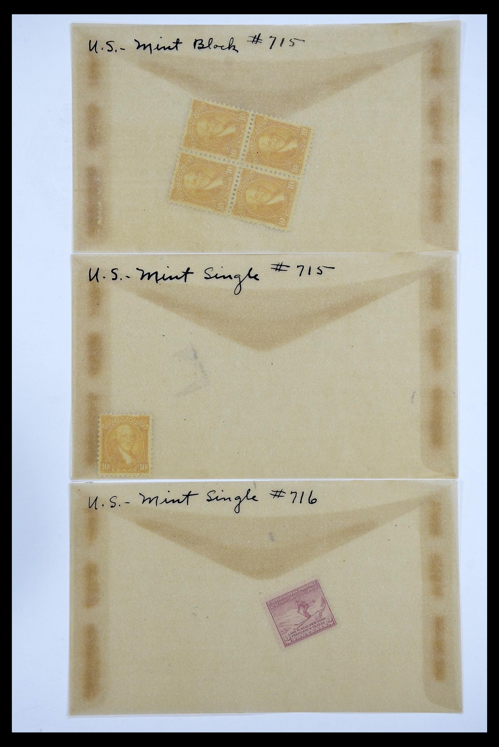 34502 017 - Postzegelverzameling 34502 USA 1918-1941.