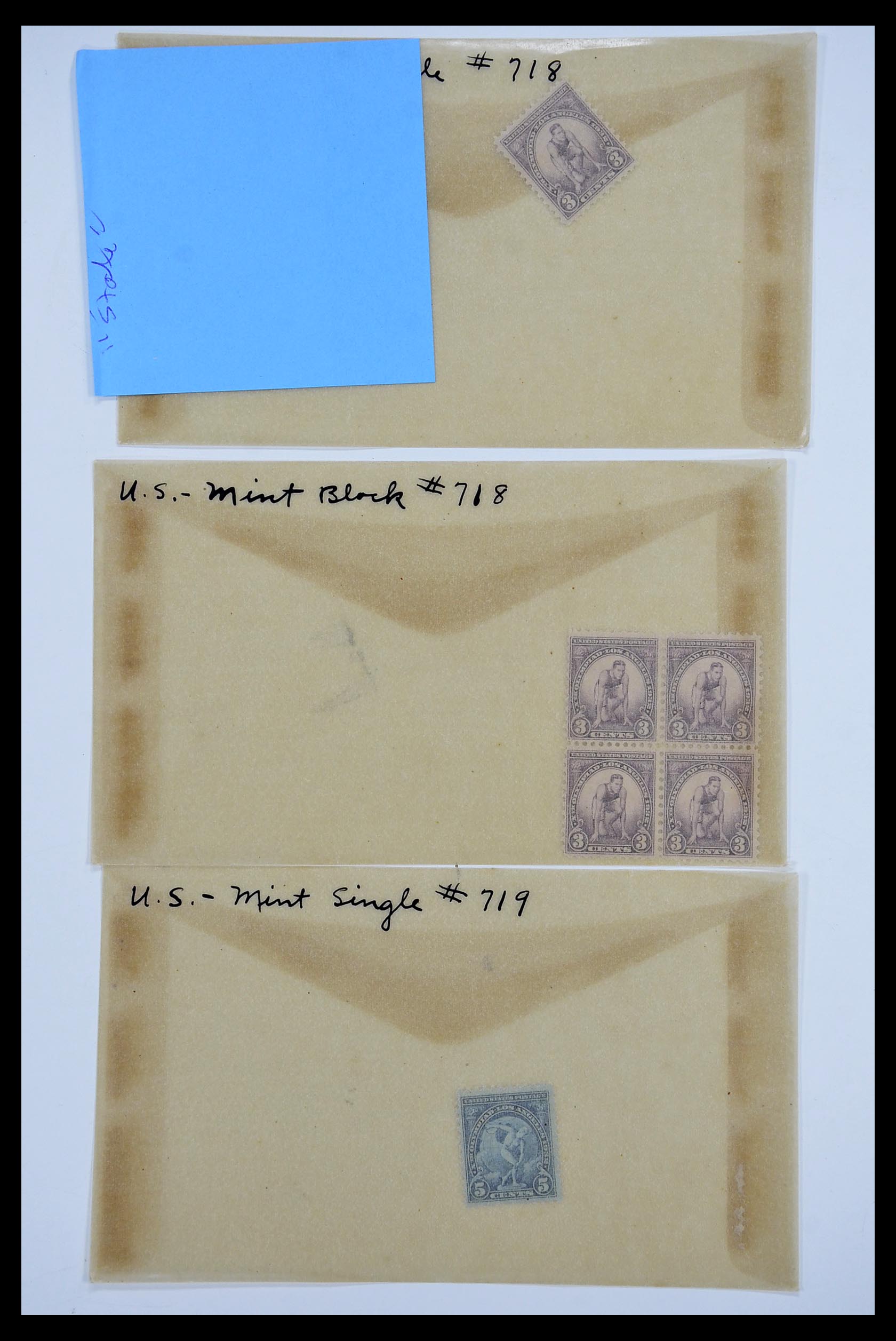 34502 019 - Stamp Collection 34502 USA 1918-1941.