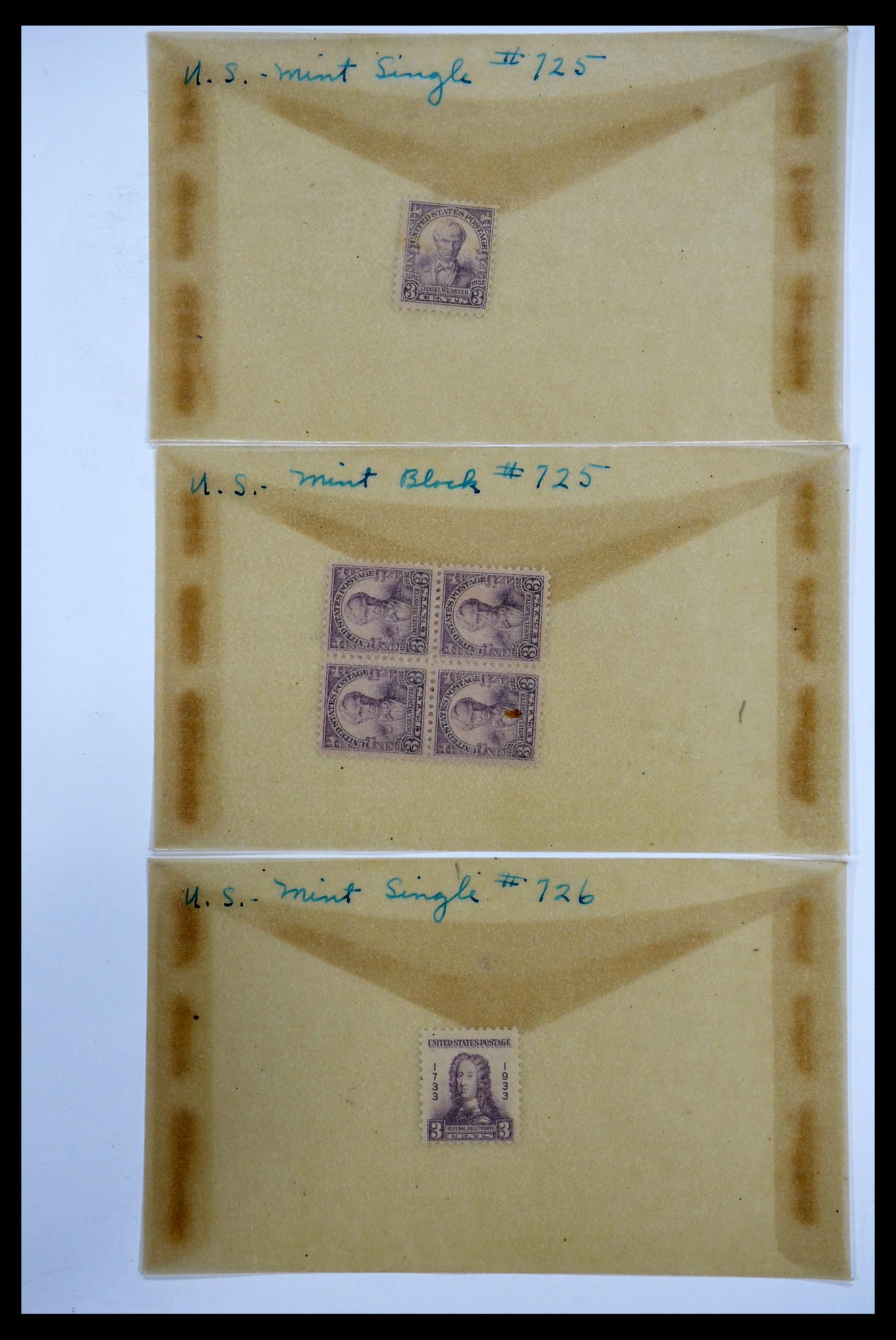 34502 021 - Postzegelverzameling 34502 USA 1918-1941.
