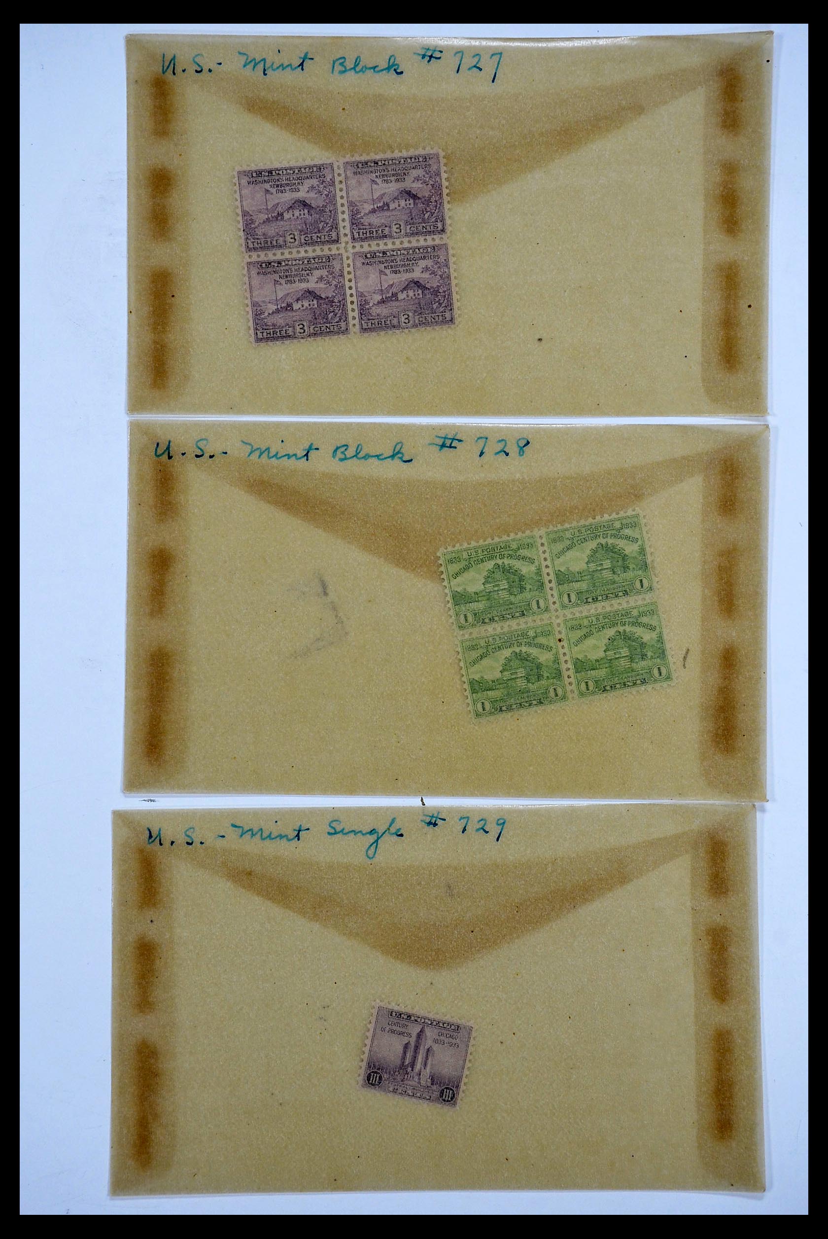 34502 023 - Stamp Collection 34502 USA 1918-1941.