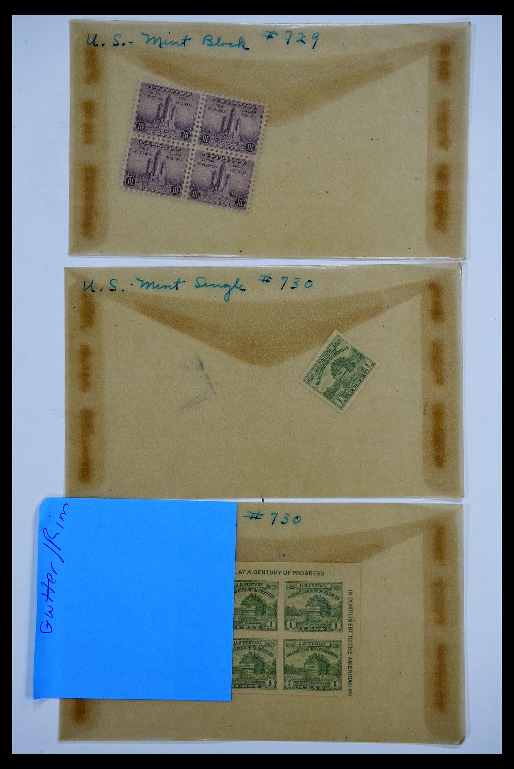 34502 024 - Stamp Collection 34502 USA 1918-1941.