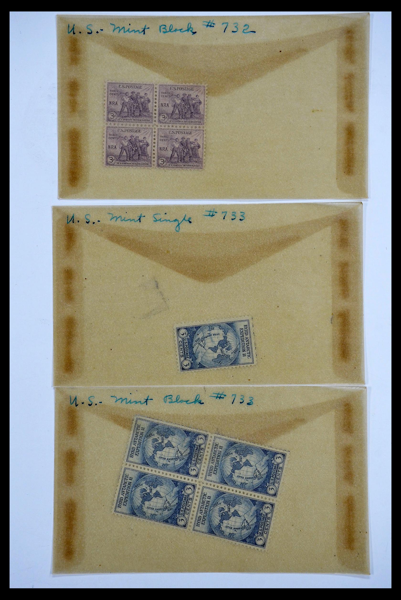 34502 026 - Stamp Collection 34502 USA 1918-1941.