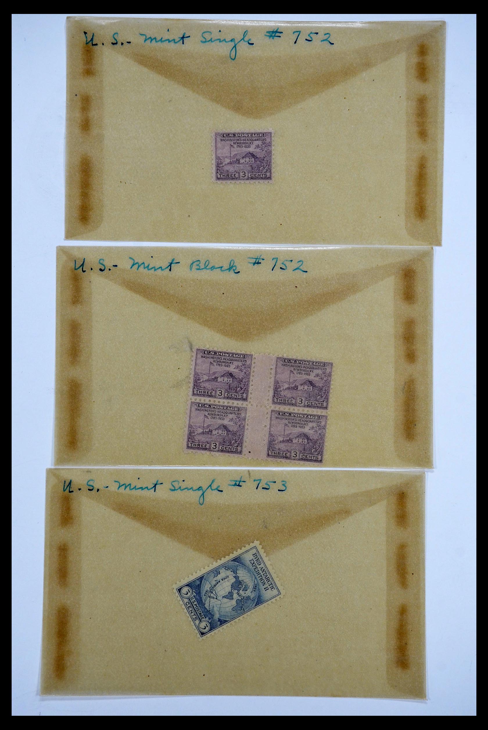 34502 037 - Stamp Collection 34502 USA 1918-1941.