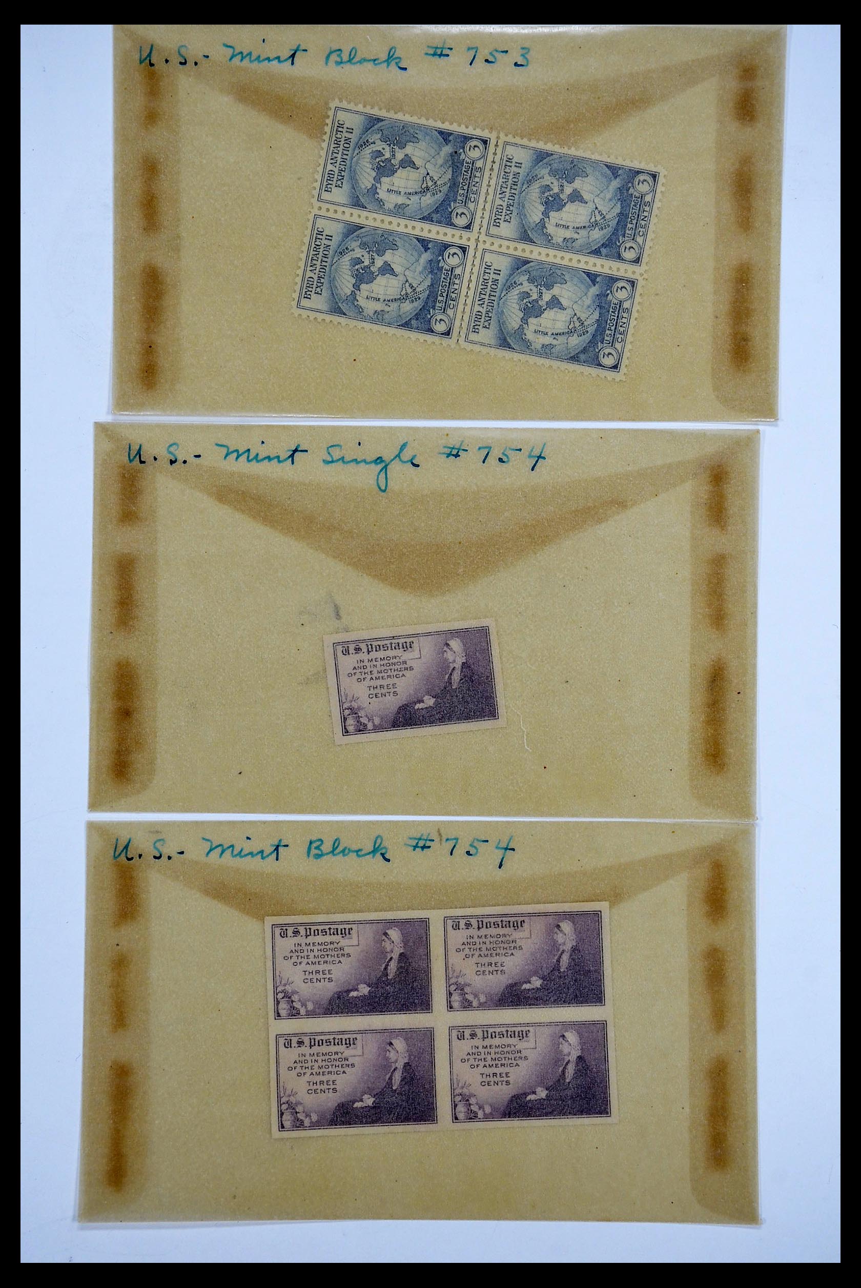 34502 038 - Stamp Collection 34502 USA 1918-1941.