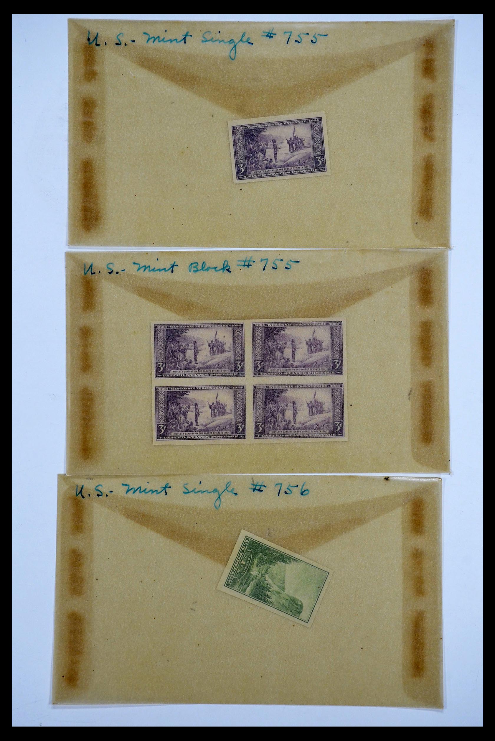 34502 039 - Postzegelverzameling 34502 USA 1918-1941.